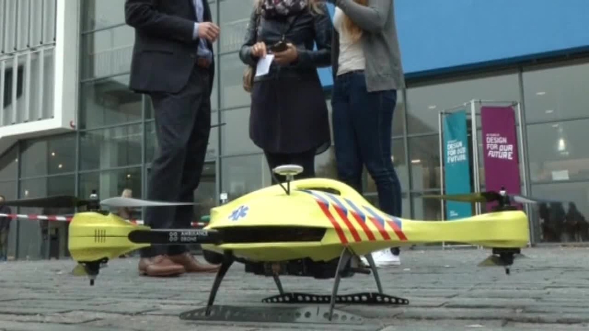 Dette er en ambulansedrone