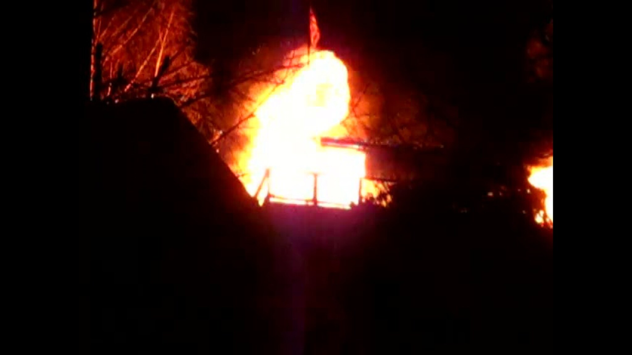 Husbrann på Slettheia