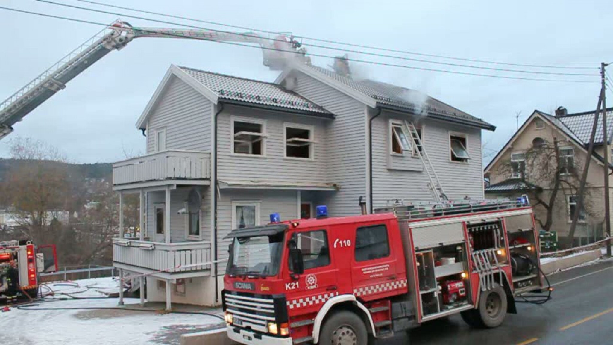Boligbrann i Vennesla