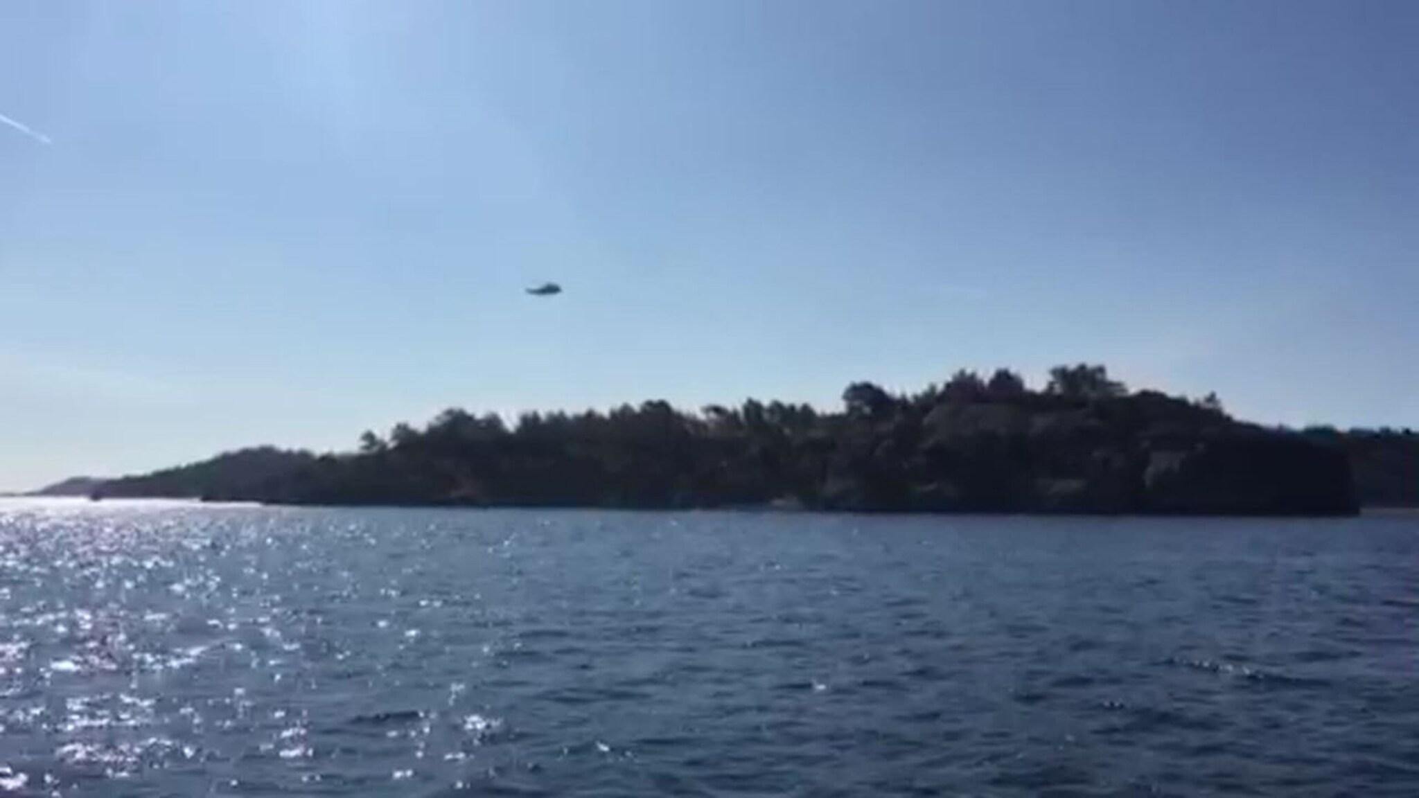 Her søker Sea King utenfor Søgne