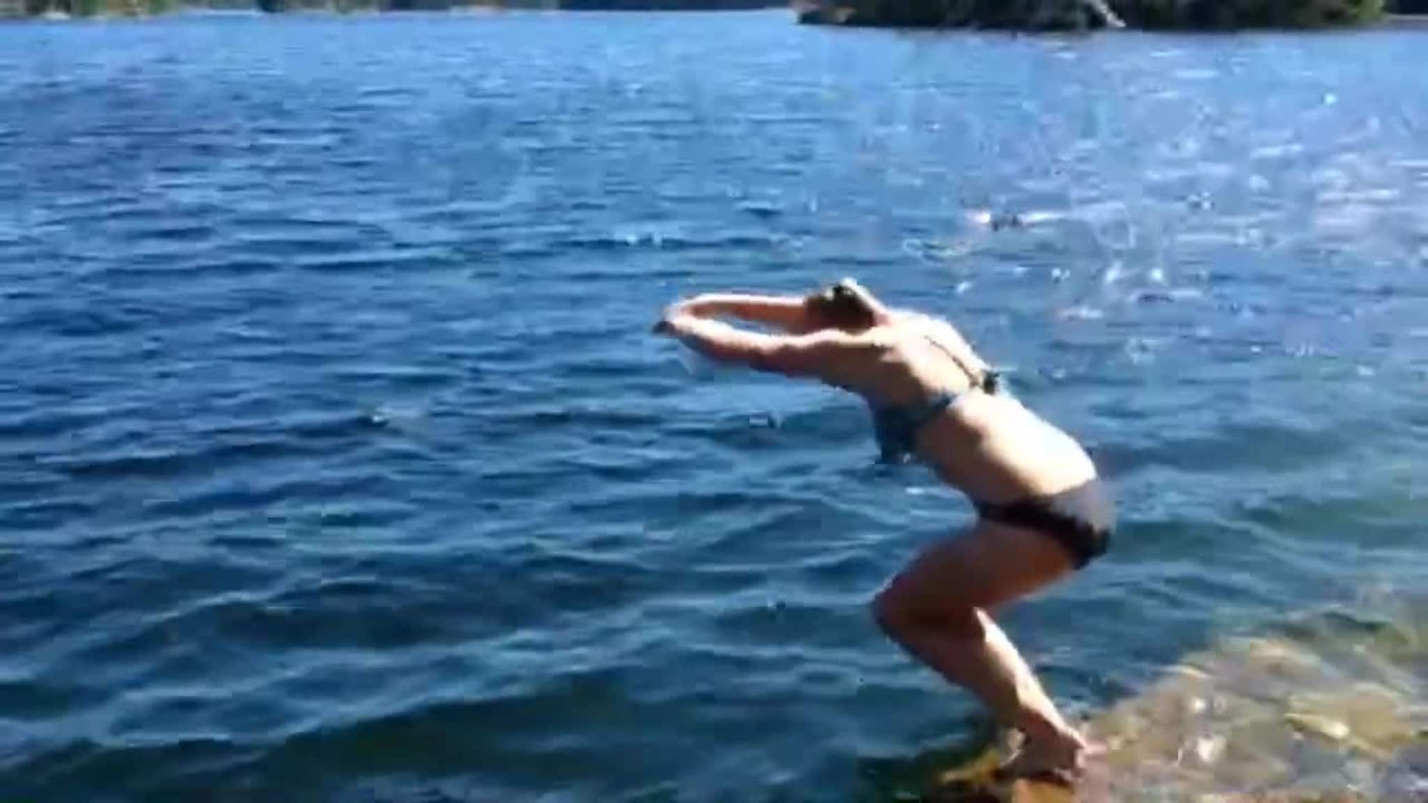 Det trenger ikke være høyt for å stupe
