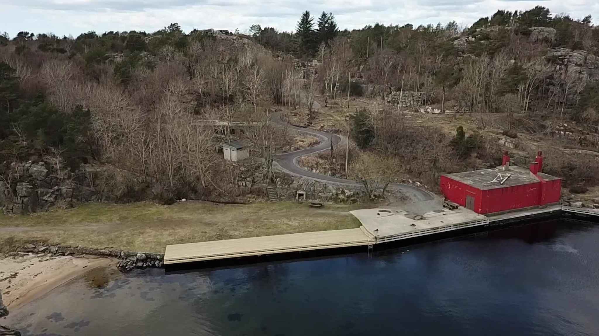 Flekkerøya. Krageviga