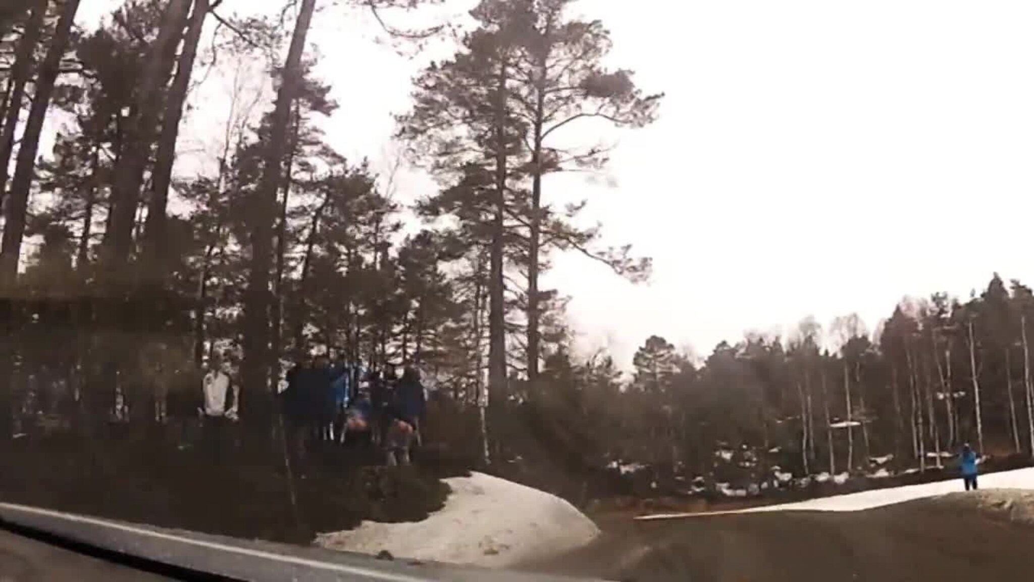 Her blir rallysjåføren satt ut