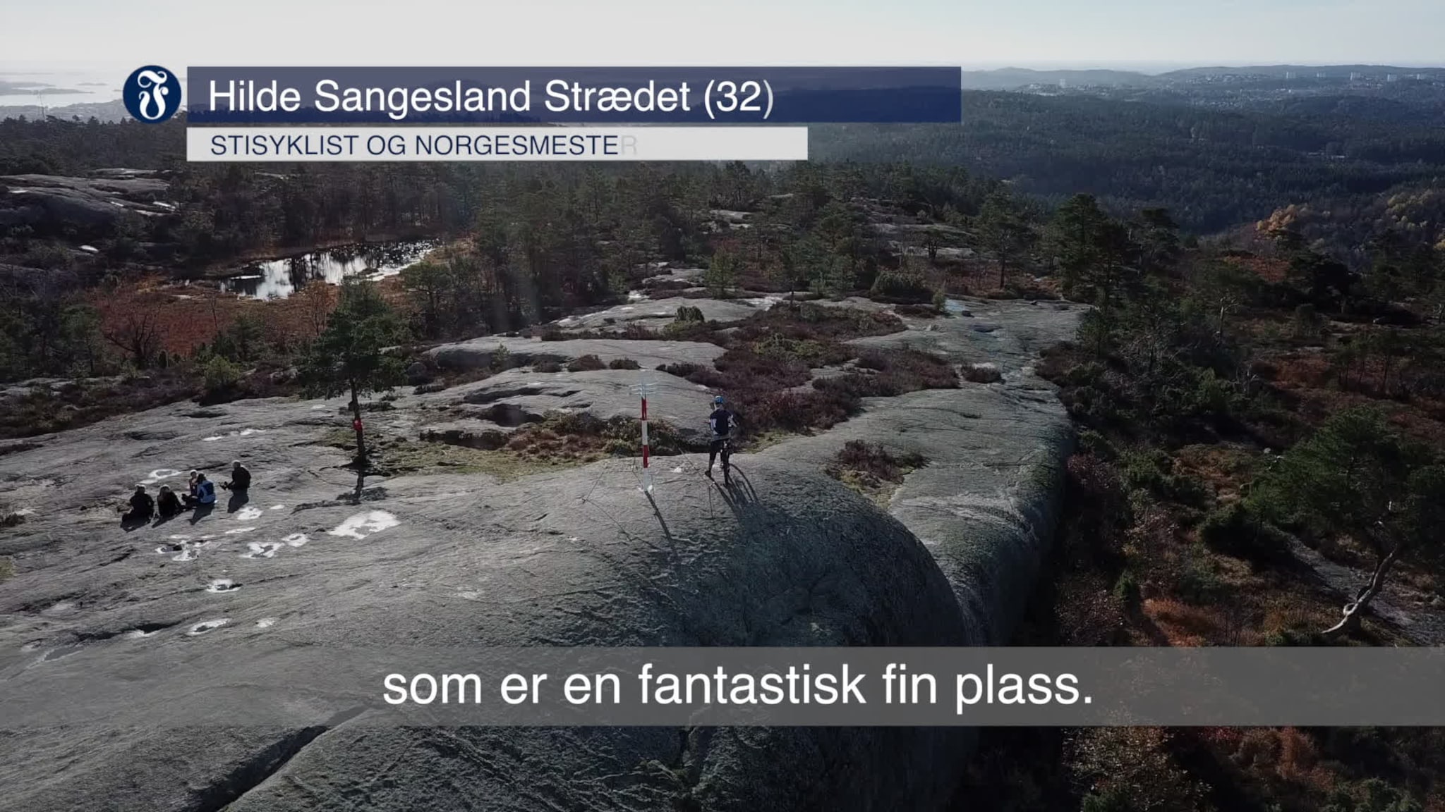 Hilde Sangeland Strædet, stisyklist.