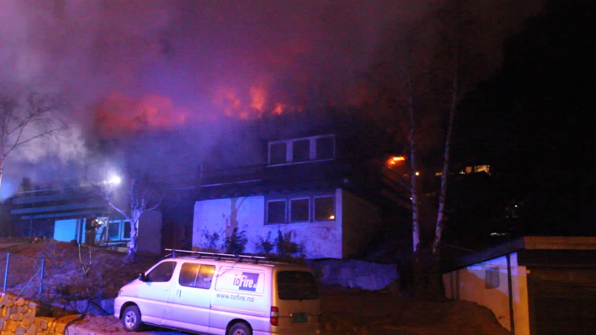 Husbrann på Gimlekollen