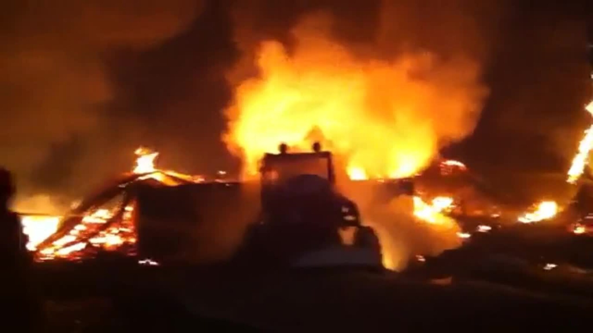 Brann i driftsbygning