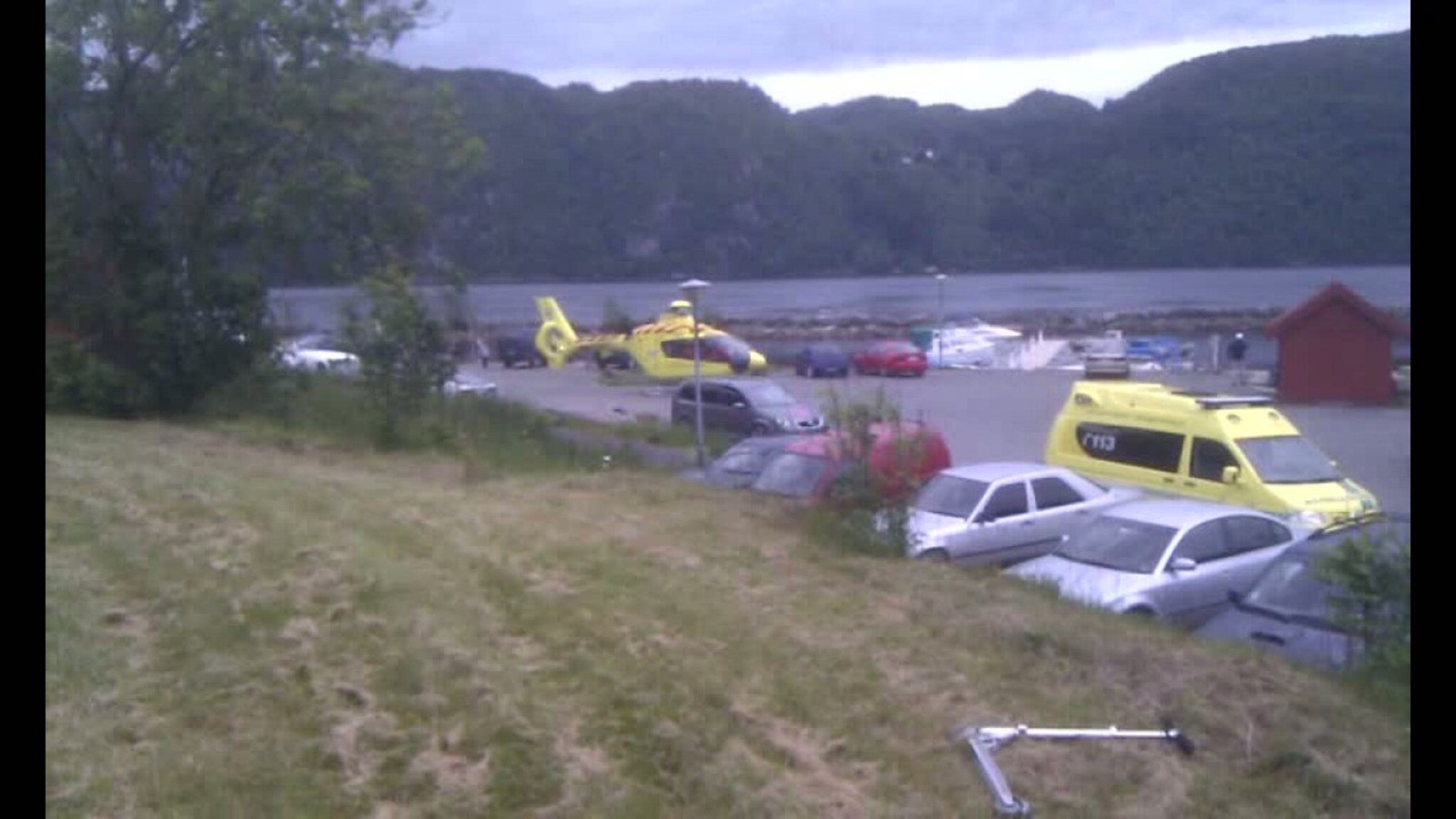 Badeulykke i Fedafjorden