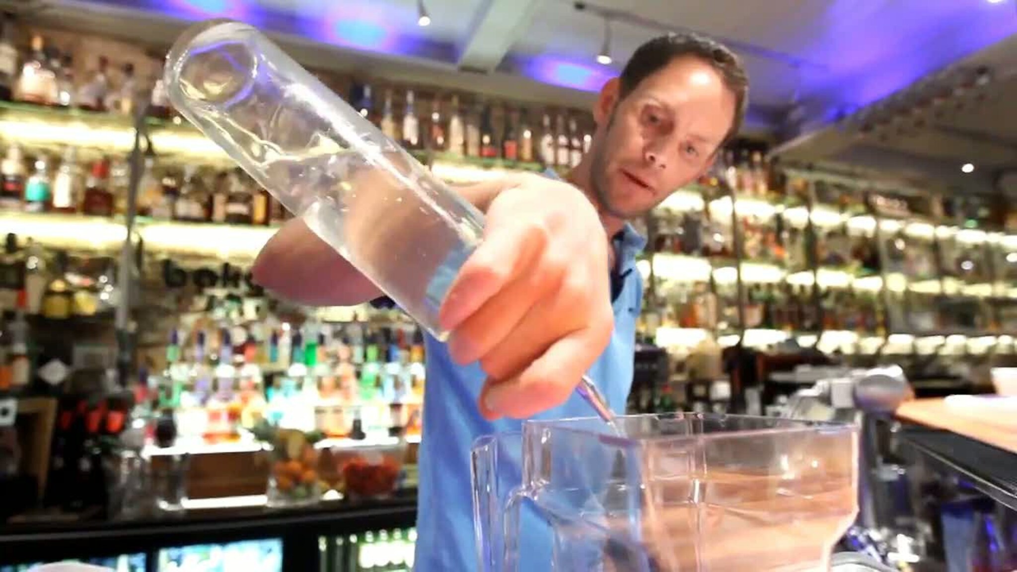 Slik lager du alkoholfri strawberry daiquiri