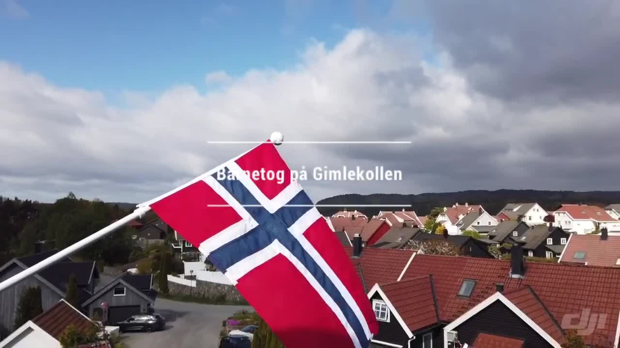 17. mai-tog på Gimlekollen
