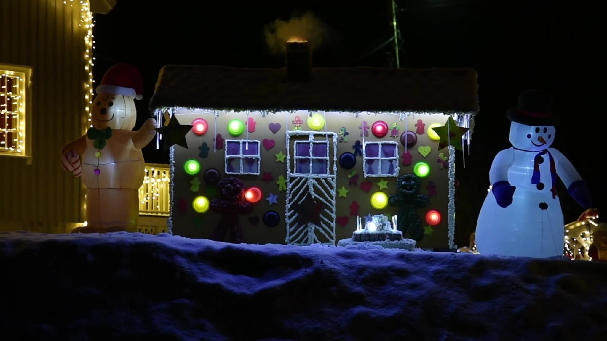 Julehuset på på Evje vant kåringen Sørlandets fineste julehus