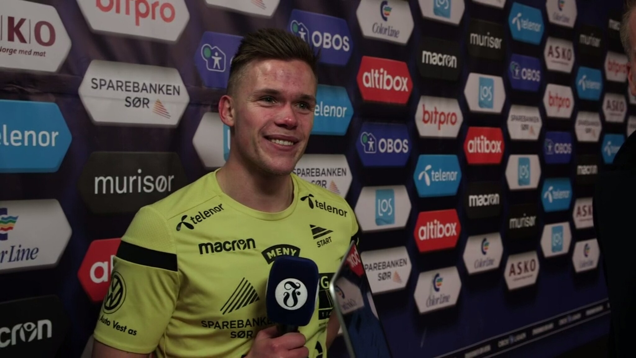 VIDEO: Wichne om den fantastiske pasningen før 2-1