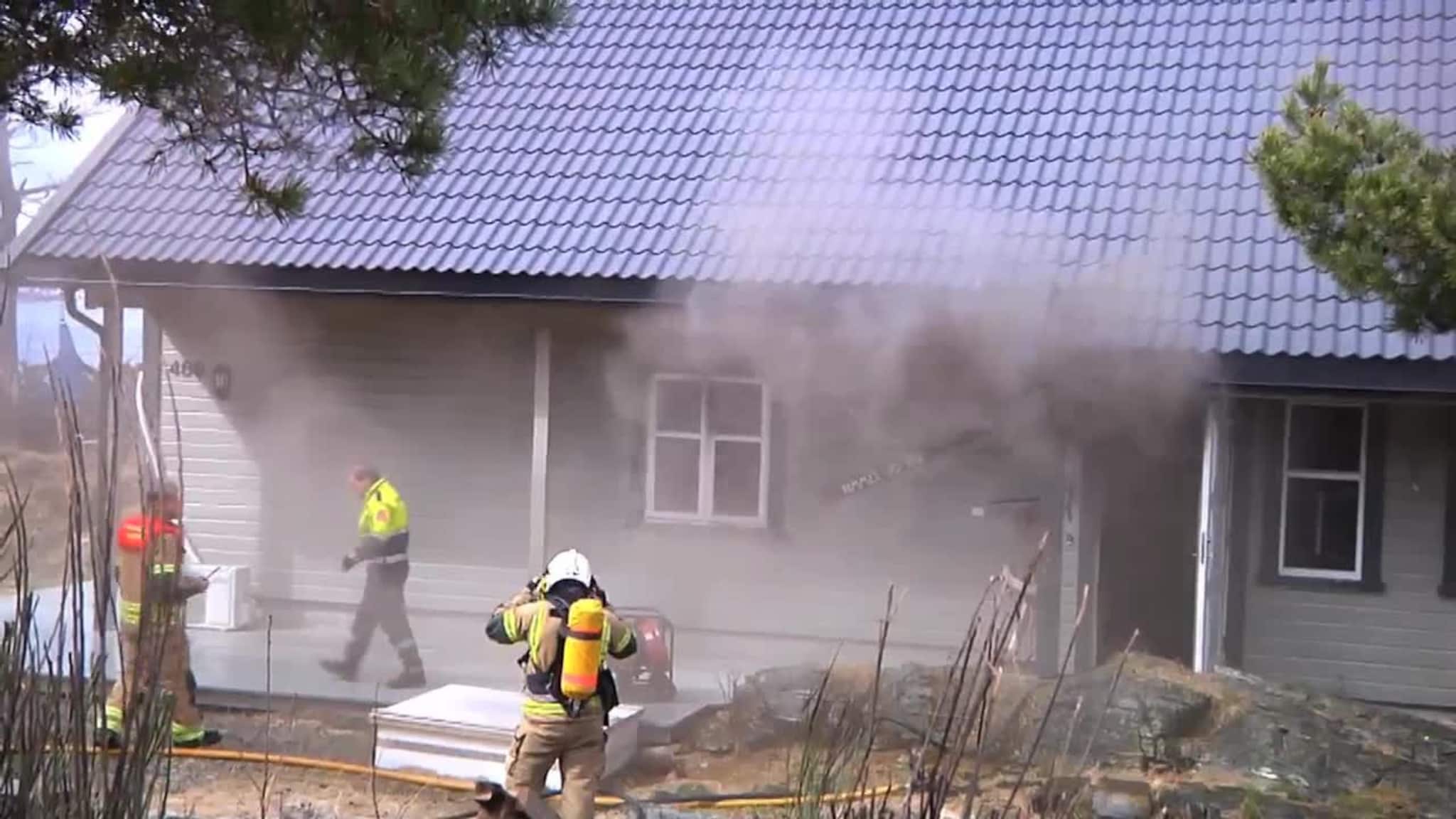 Husbrann på Dvergsnes
