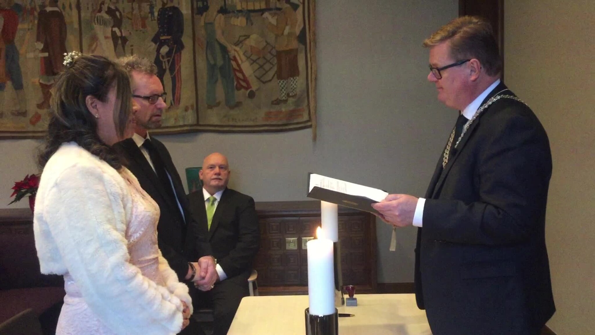 Her vier ordfører Furre det første ekteparet