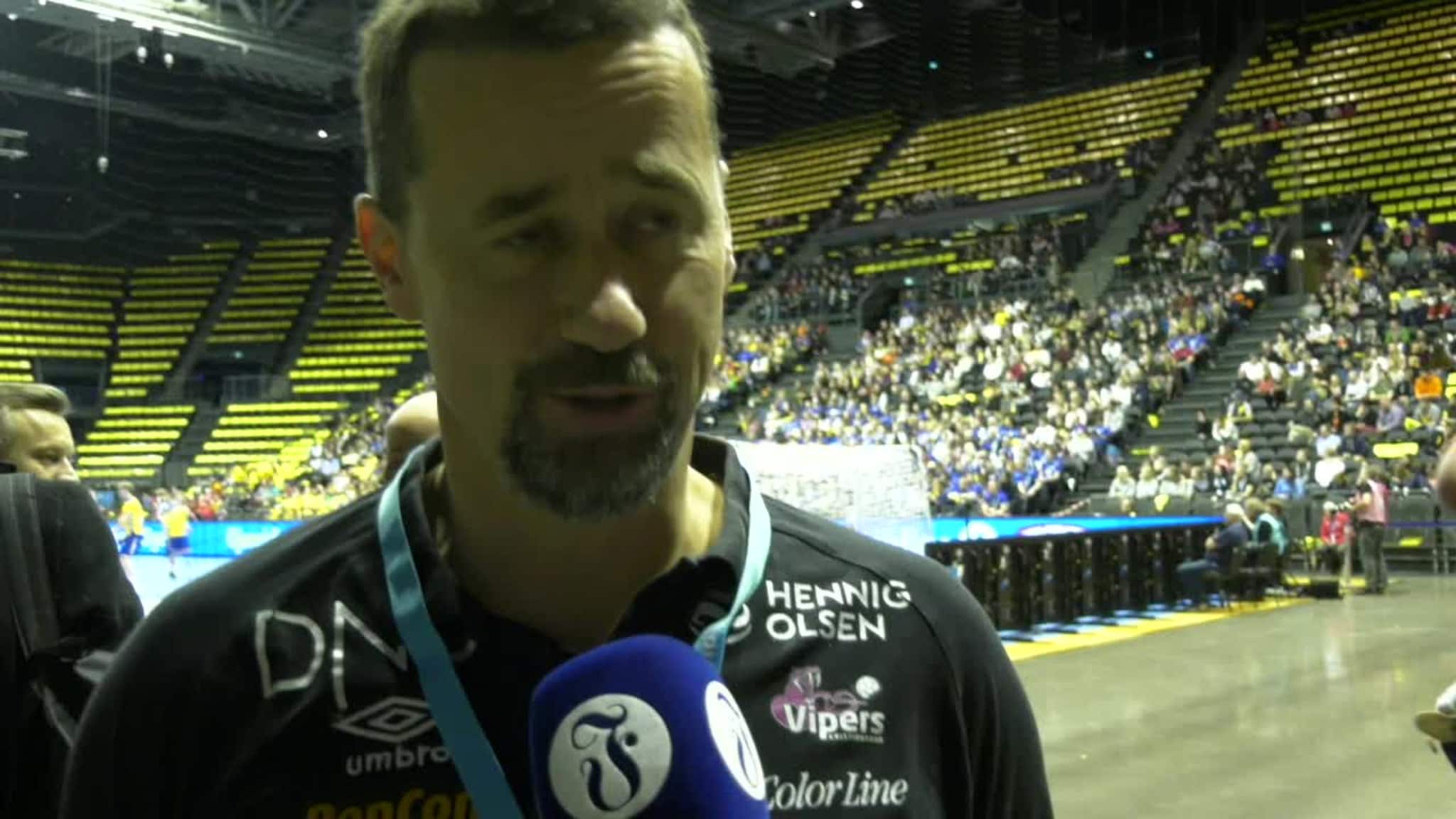 VIDEO: - Vi er spente og forventer en jevn kamp