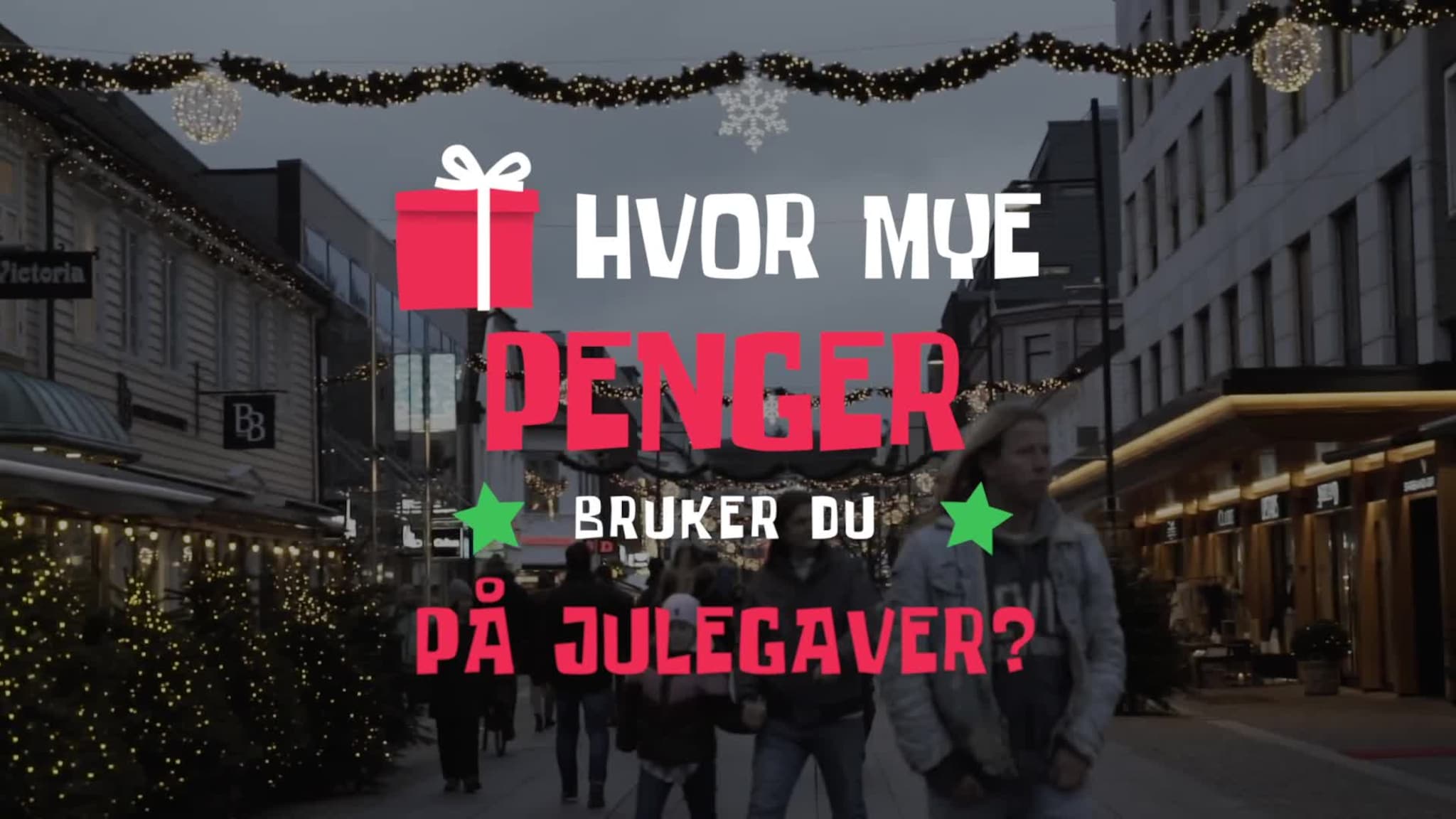 Juleshopping i Kristiansand