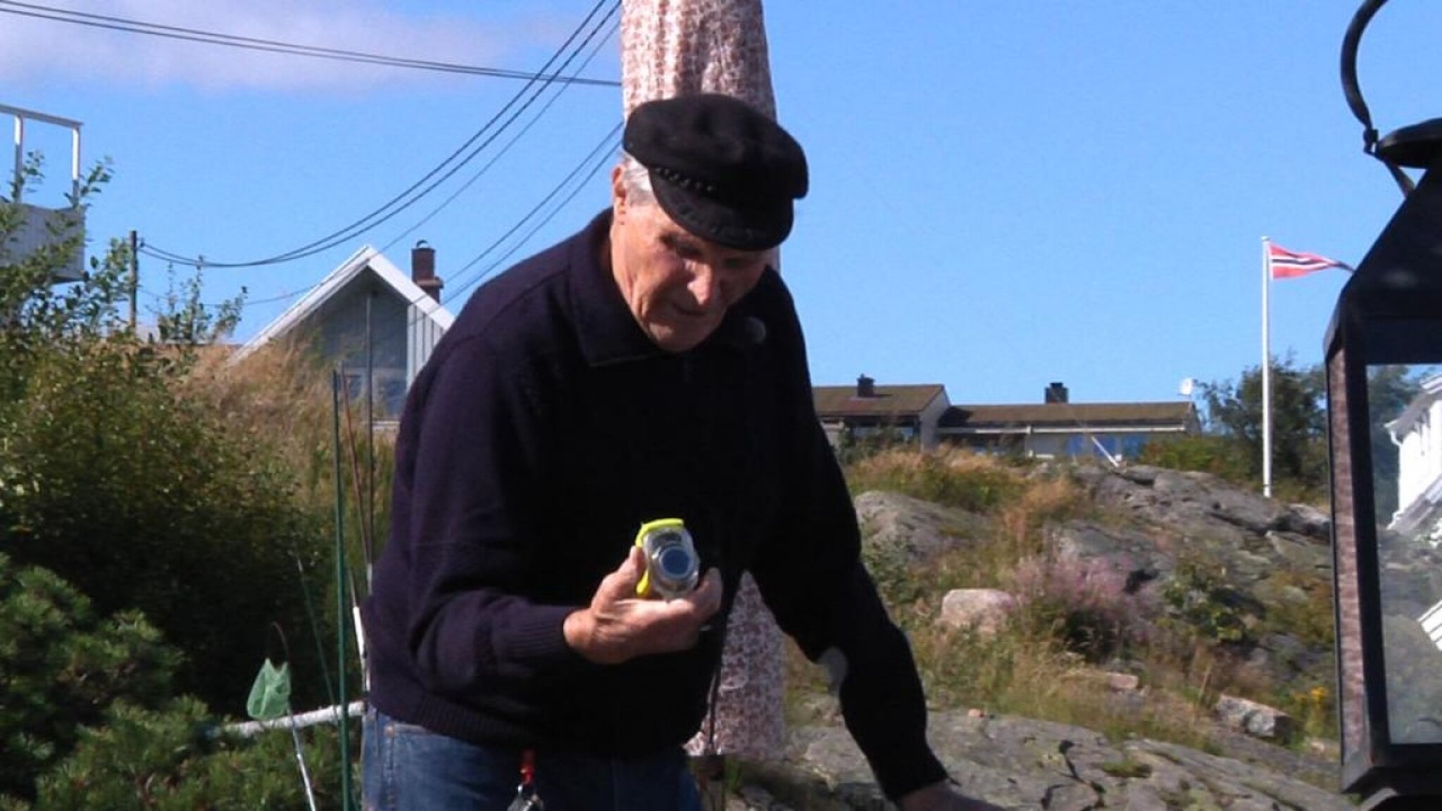 Her dukket kameraet opp etter to uker på sjøen