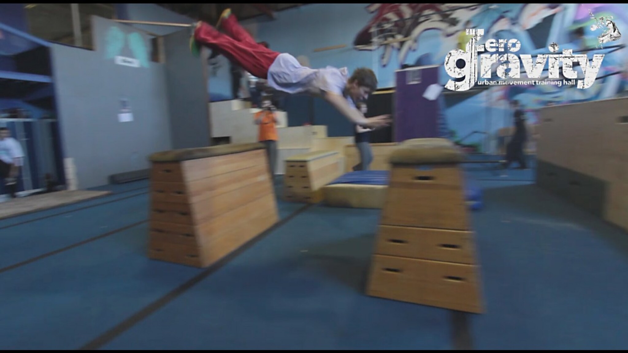 Her driver de parkour i Kristiansand