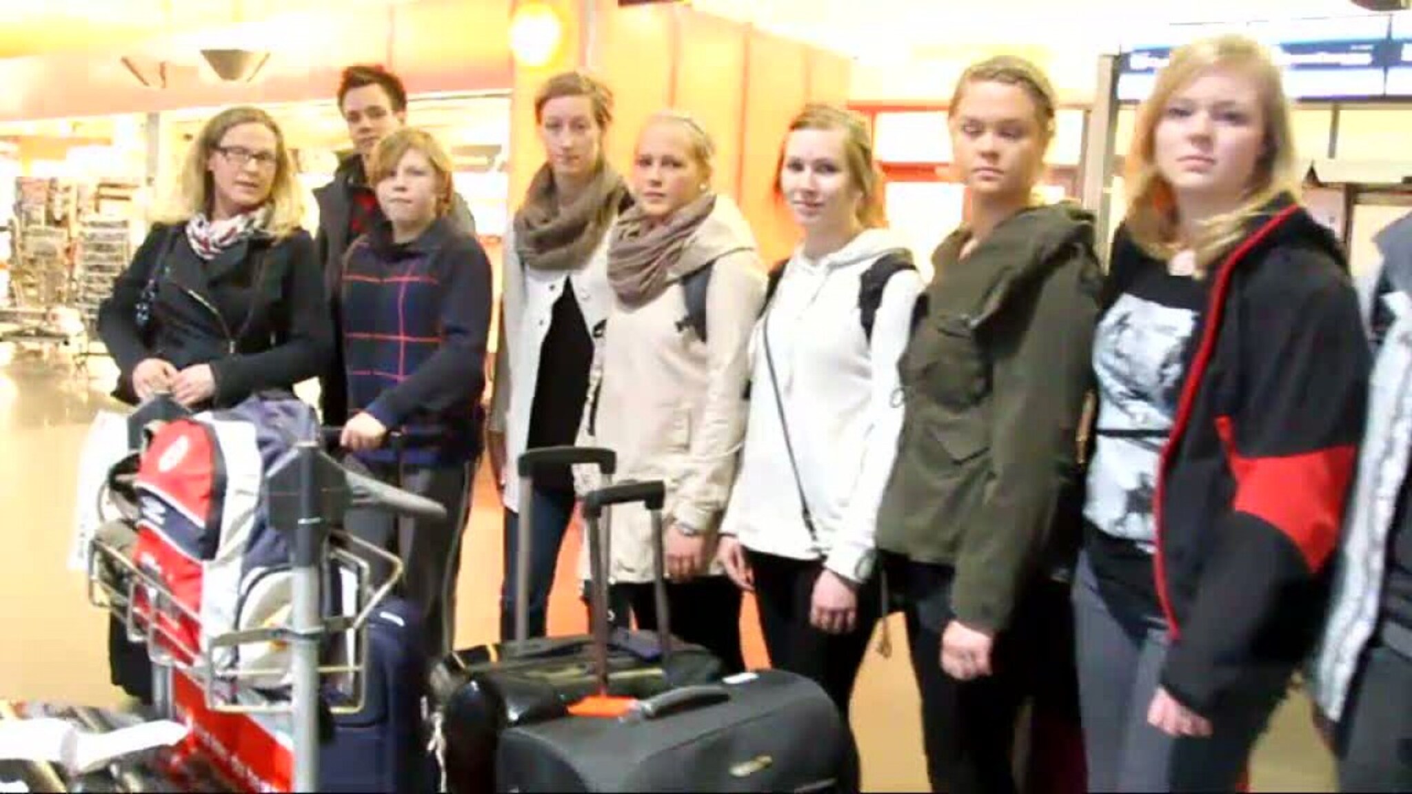 Elever hjemme etter Japan-tur