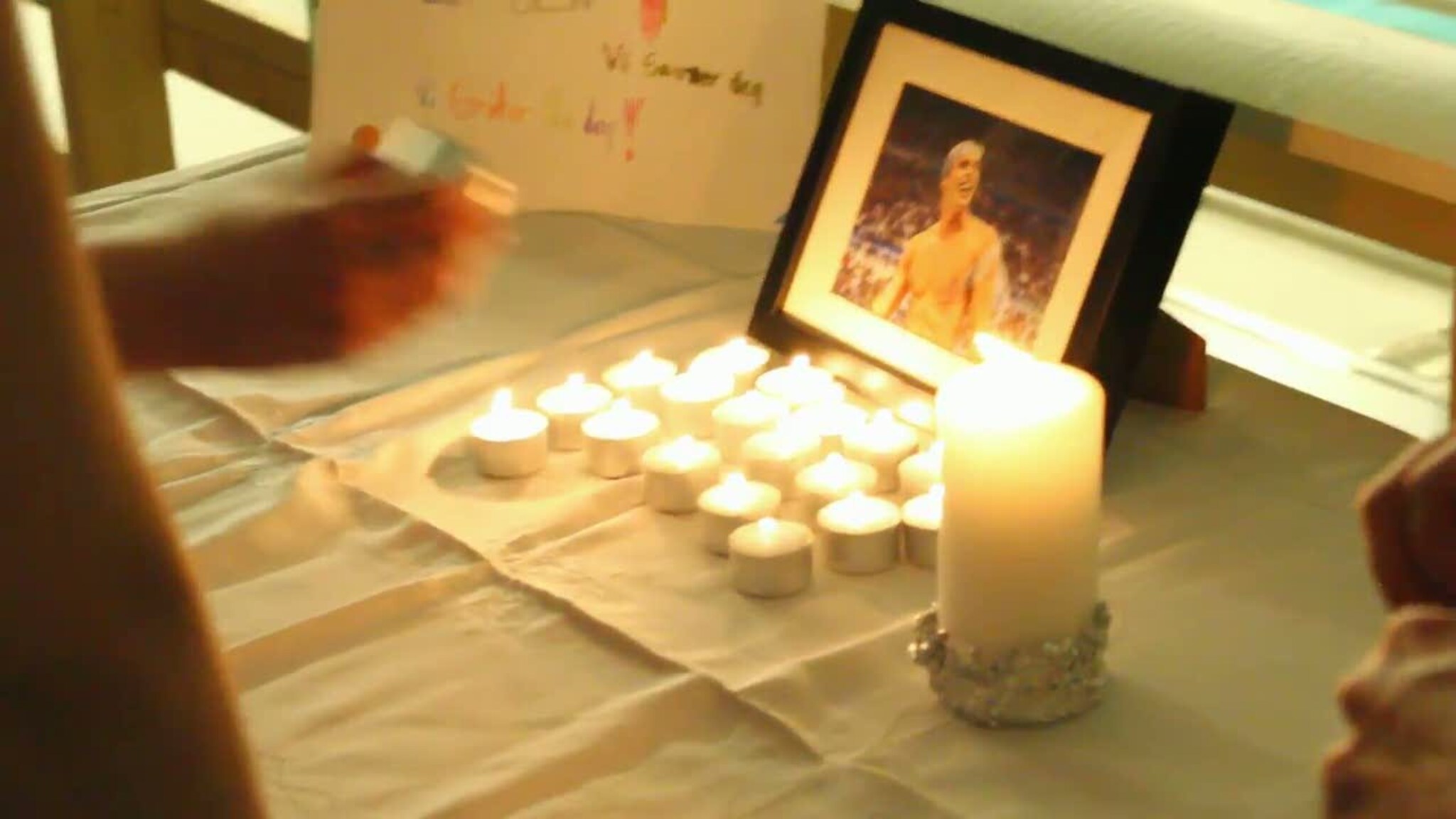 Minnesmarkering i Gimlebadet