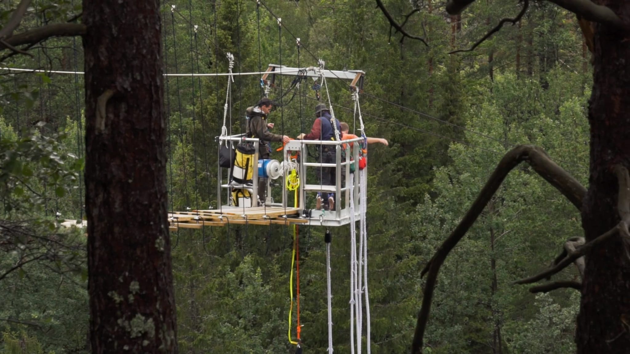 Testhopping på Juvet Bungy