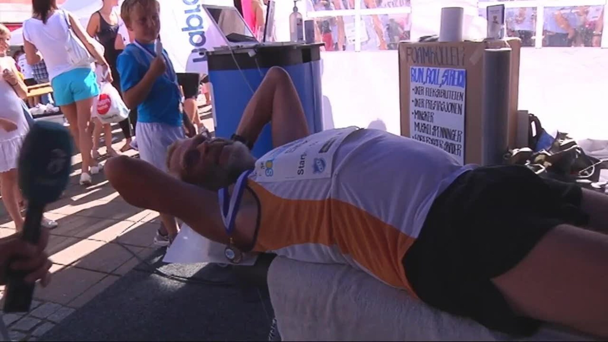 Ga løperne massasje