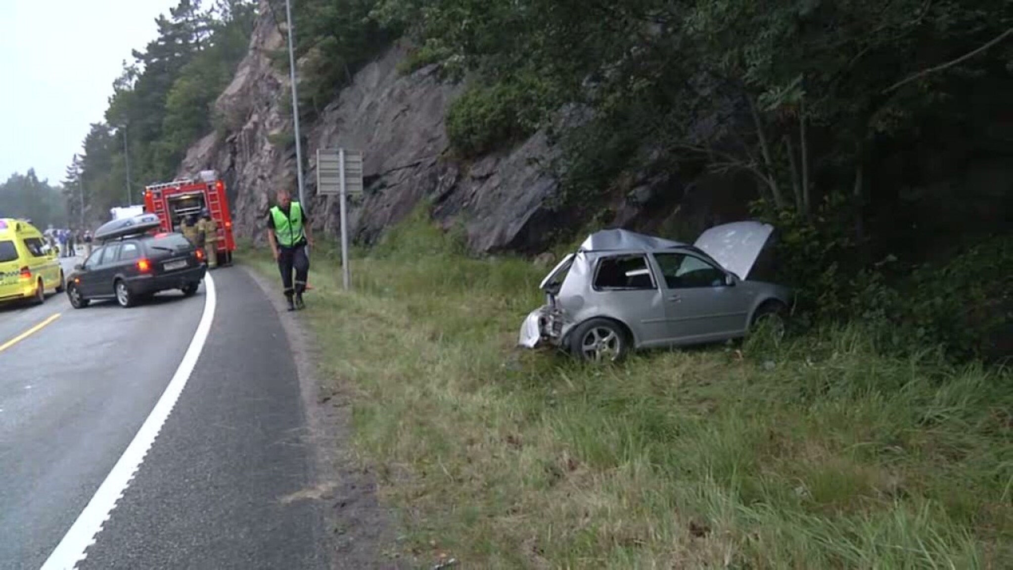 Trafikkulykke i Søgne