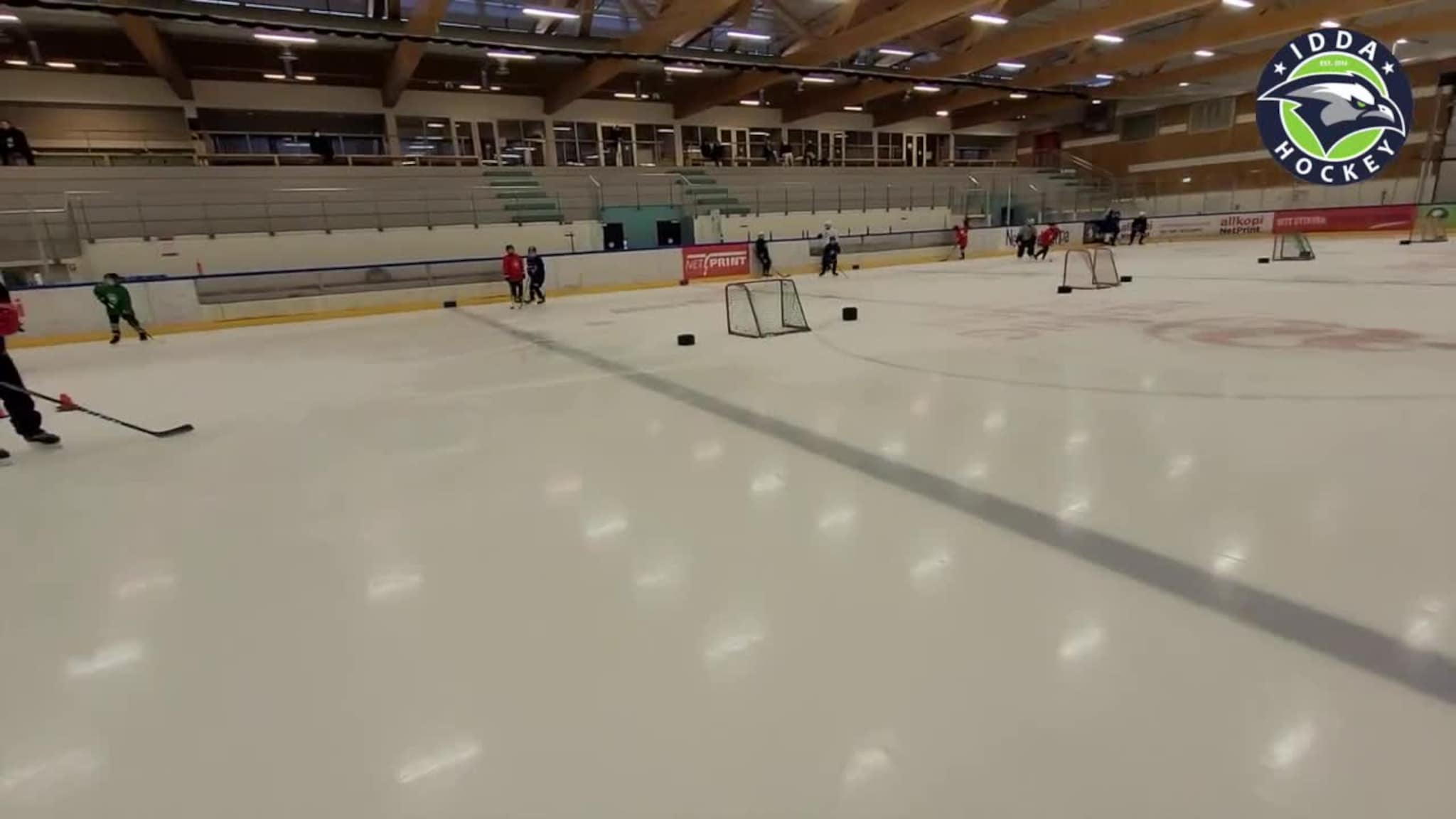 Idda Ishockey har trening 3