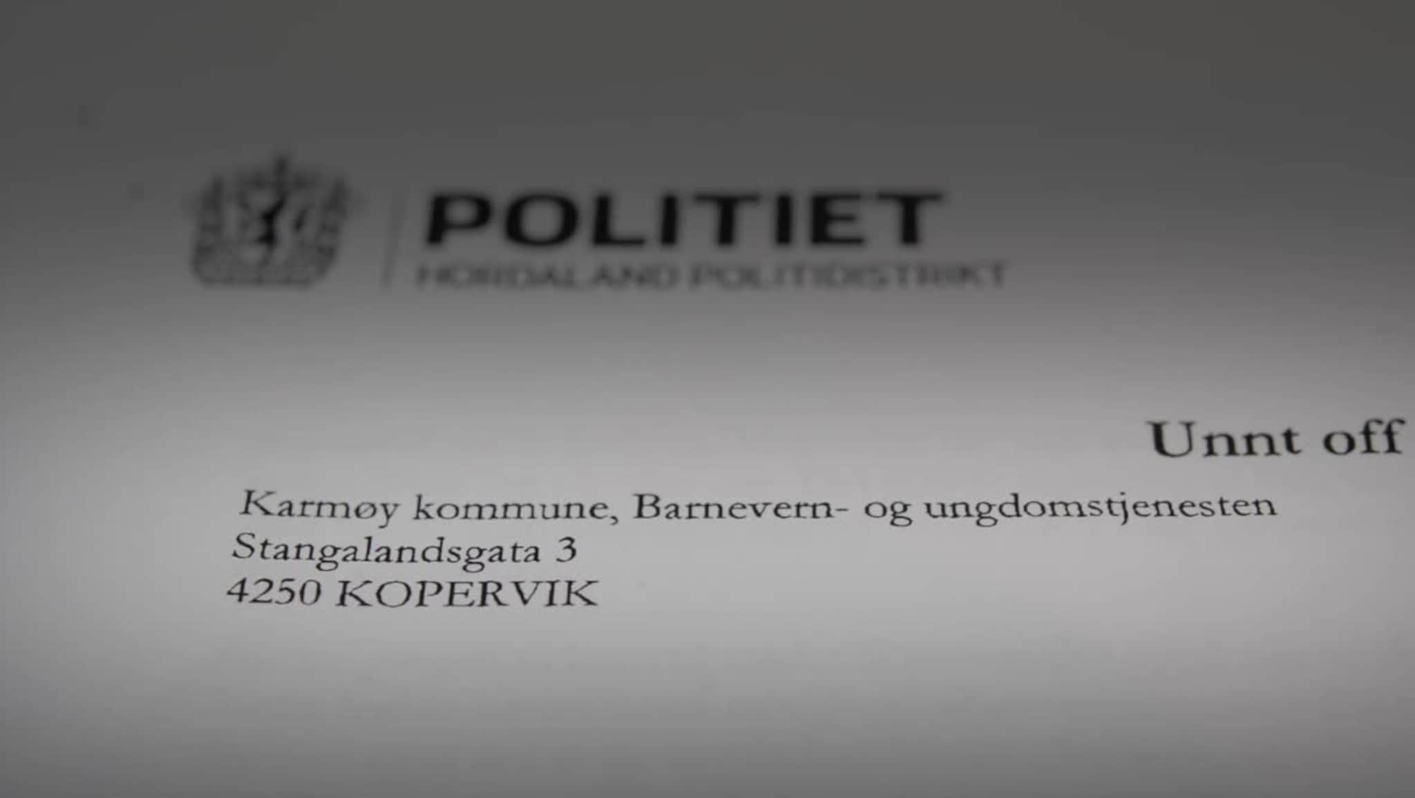 - Kunne ikke se på dette uten å gi beskjed