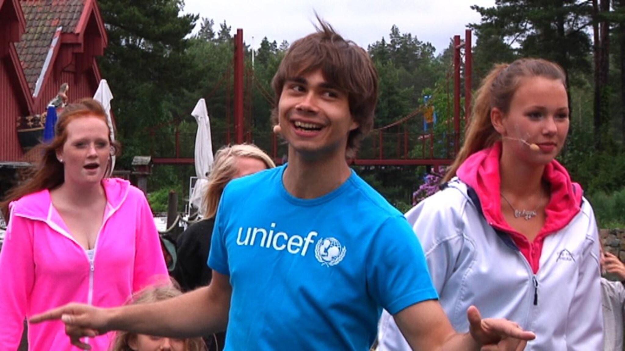 Rybak holder forestilling i Dyreparken