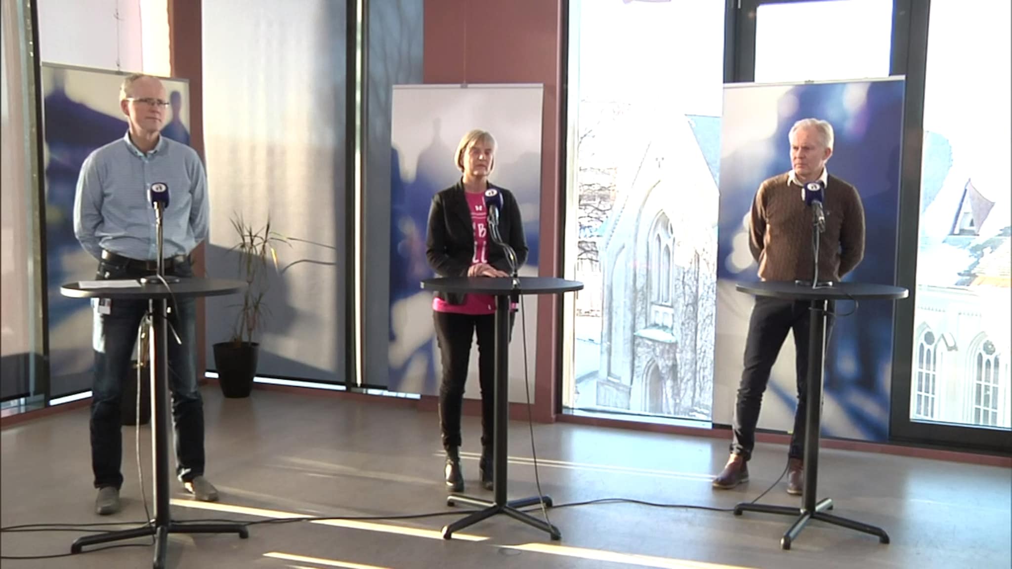 Se vår tv-sending om koronasituasjonen