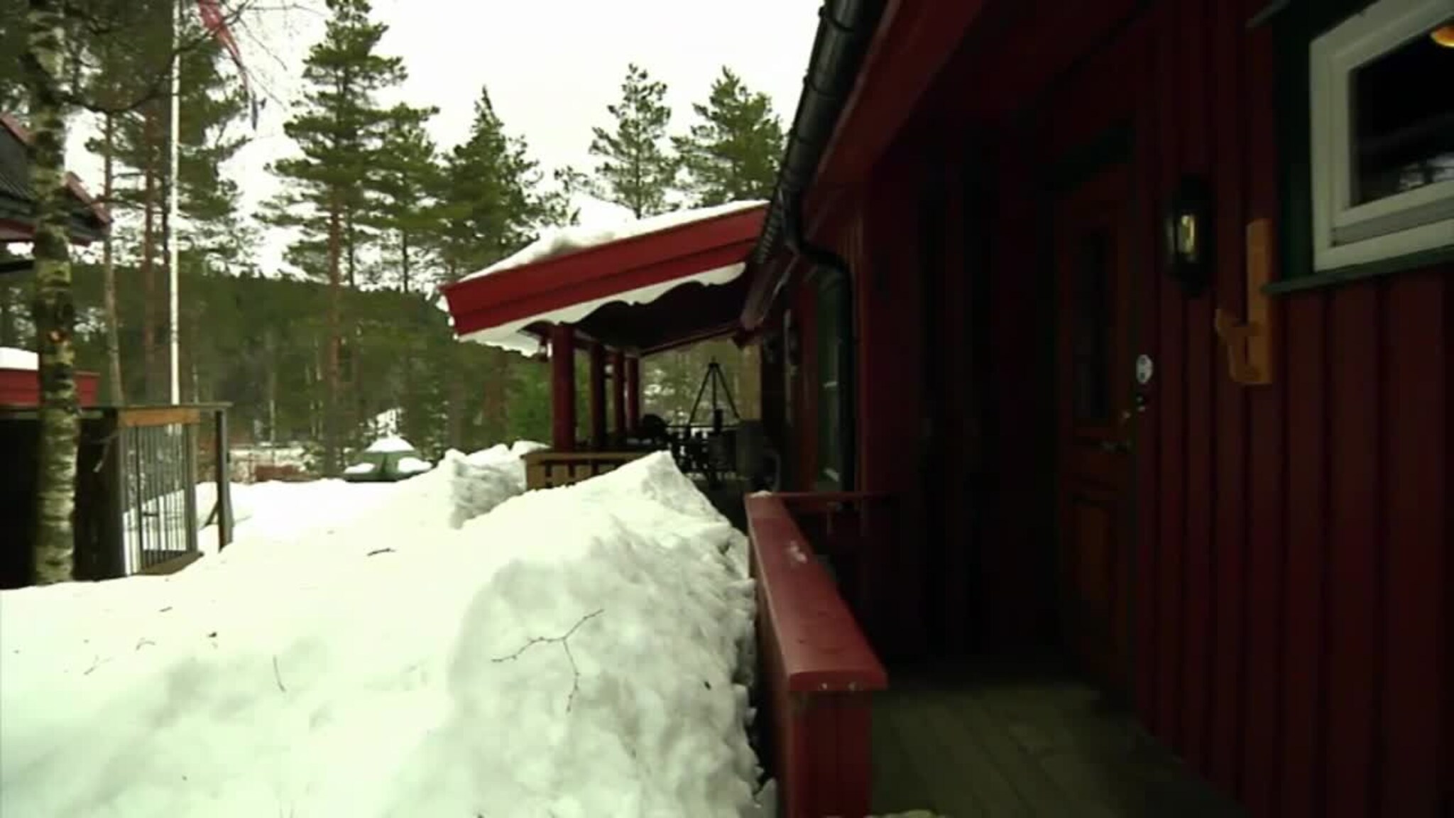 Har huset delt mellom aust og vest