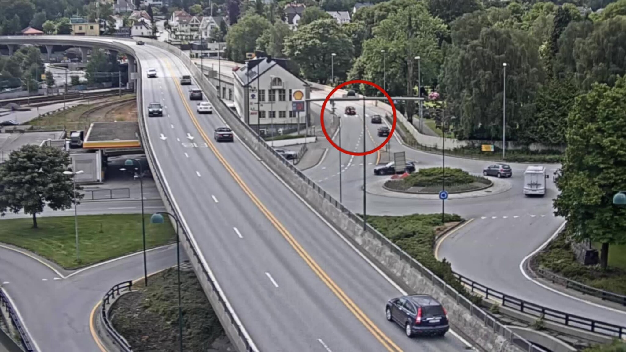 Her blir 30-åringen påkjørt på Gartnerløkka