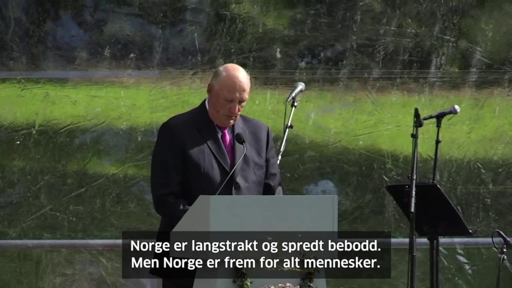 Kongens tale: Nordmenn er trøndere, innvandrere, tror på Gud og Allah og liker Grieg og Kygo