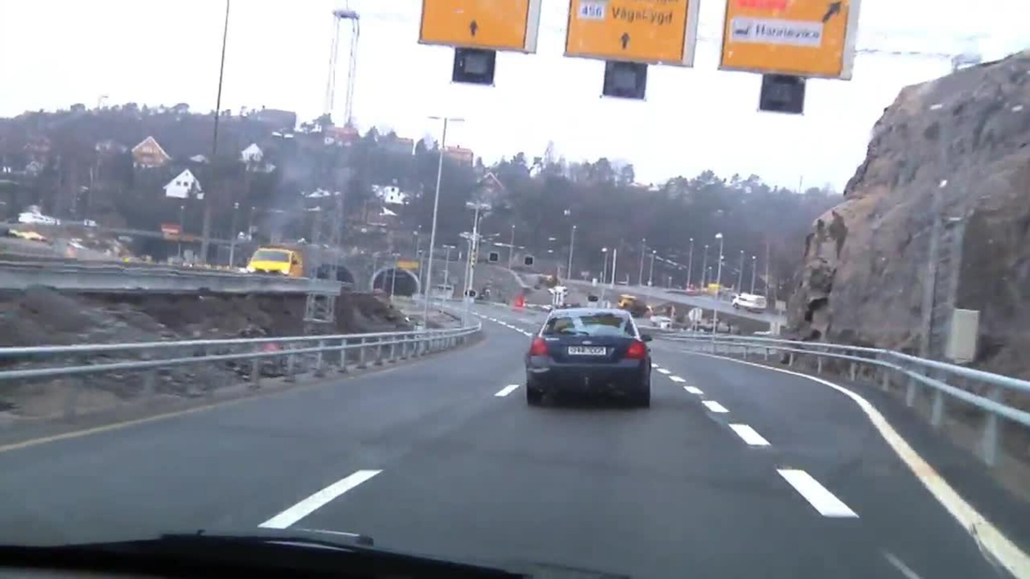 Slik kjører du mot Søgne fra Kristiansand