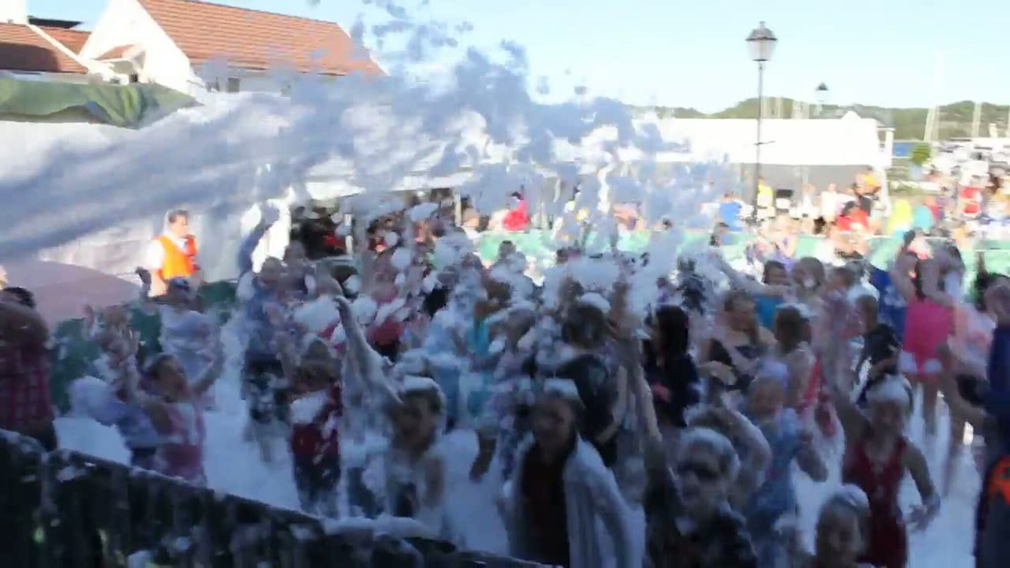 Skumparty i Lillesand