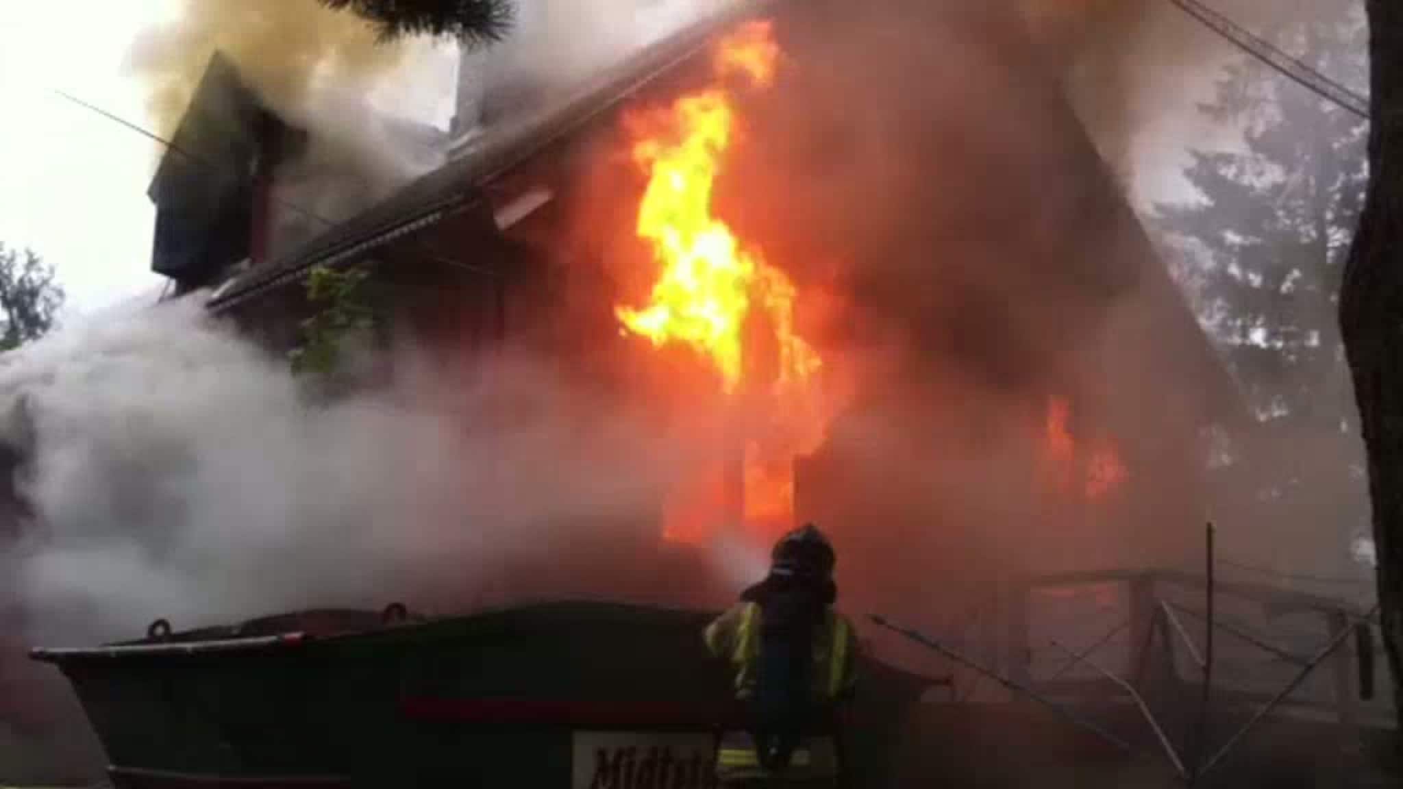 Boligbrann i Arendal