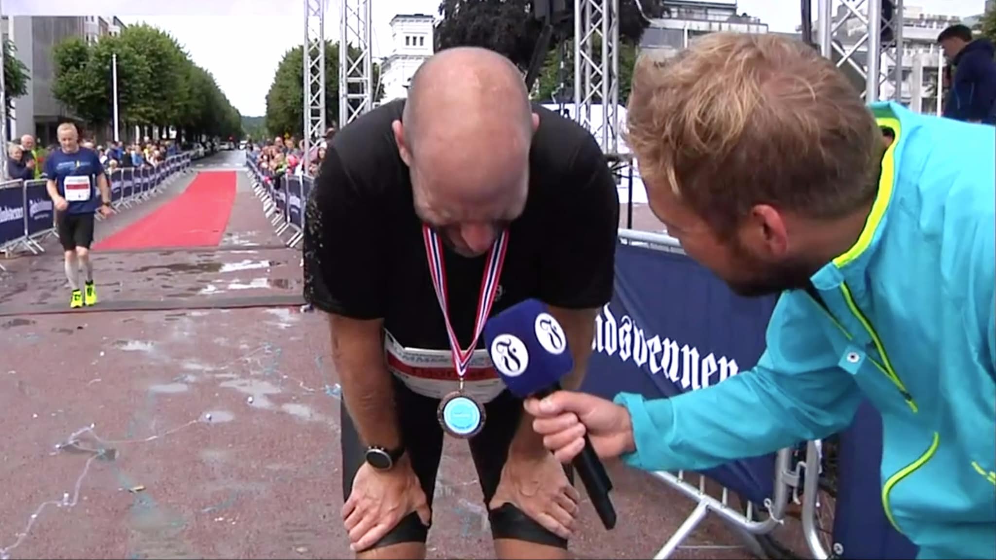 Thomas tok til tårene etter maratonpers: – Jeg veide 140 kilo for fire år siden