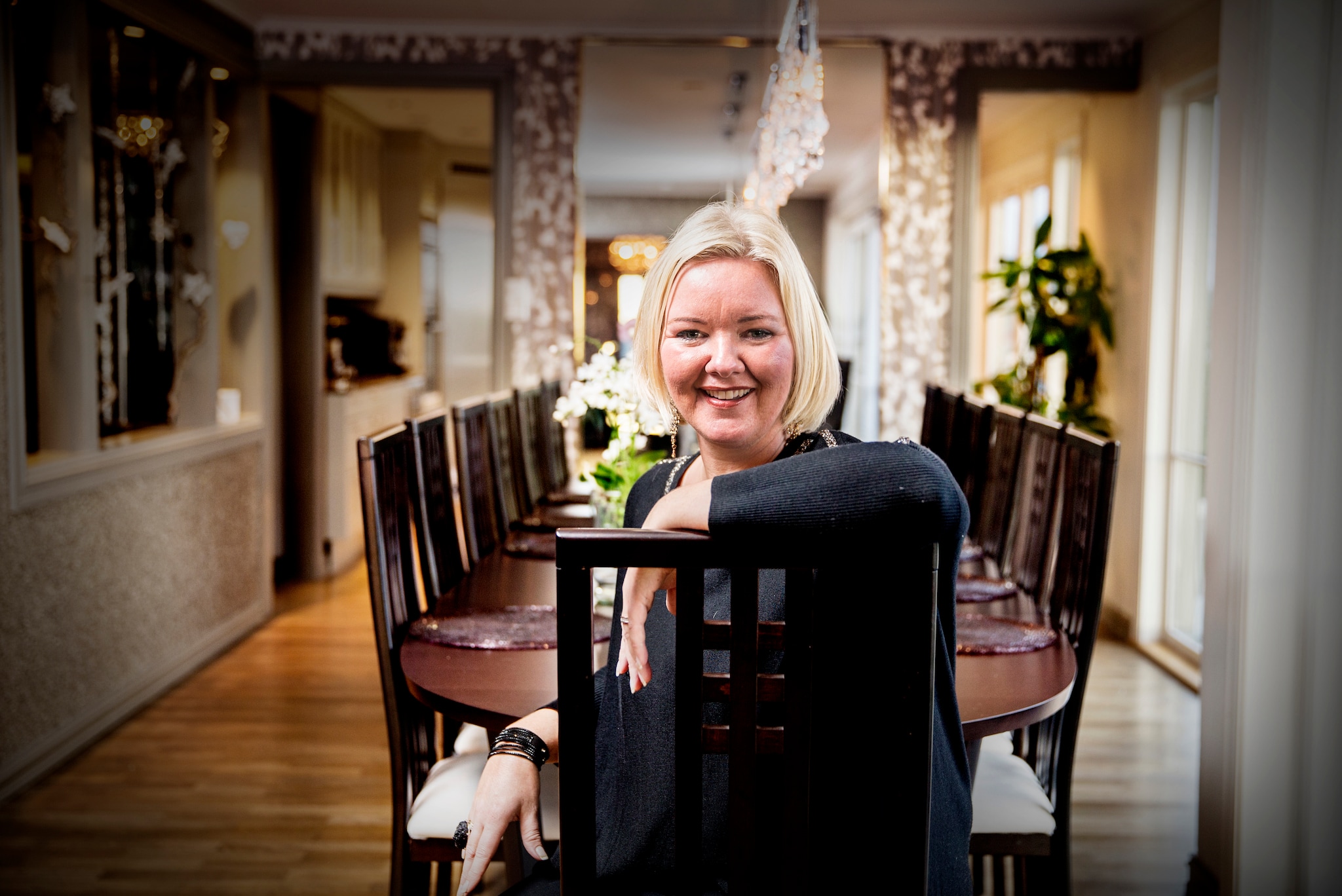 - Det er som tre eneboliger i et hus