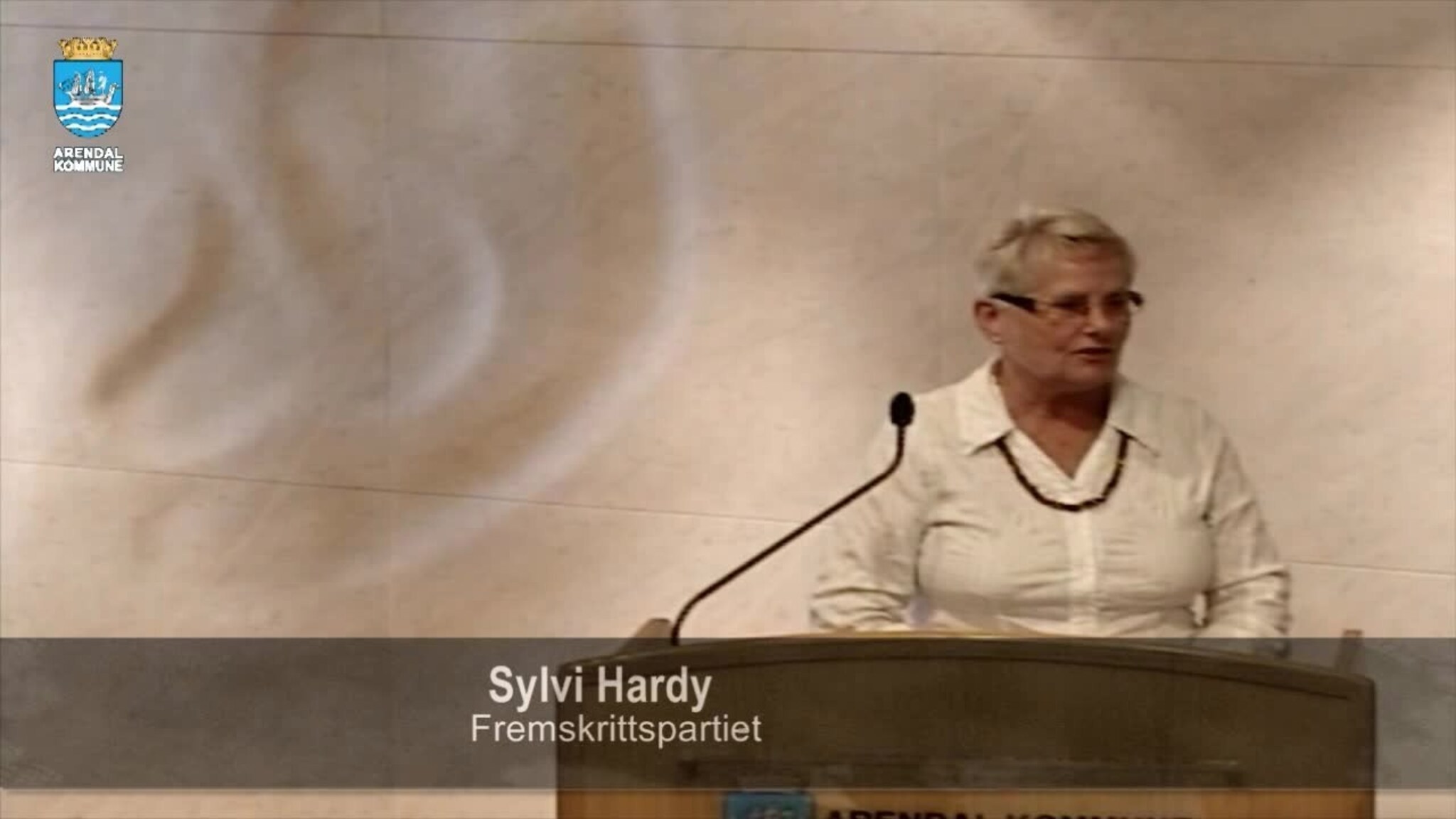 Sylvi Hardy i Arendal bystyre