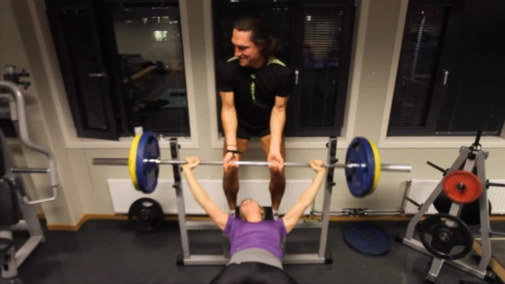 Her tar Ida Marcussen 110 kg i benk