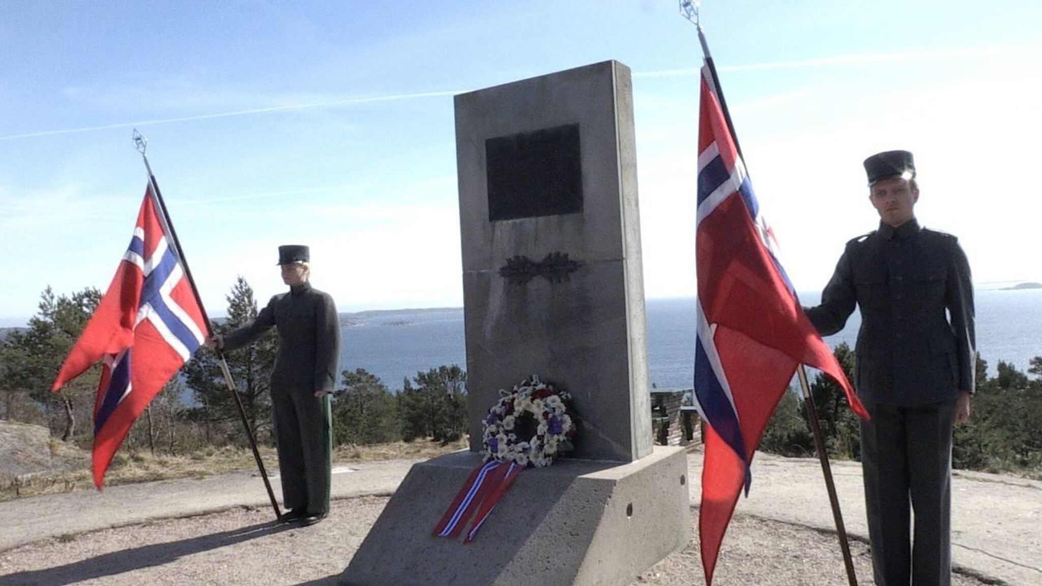 Markerte 9. april på Odderøya