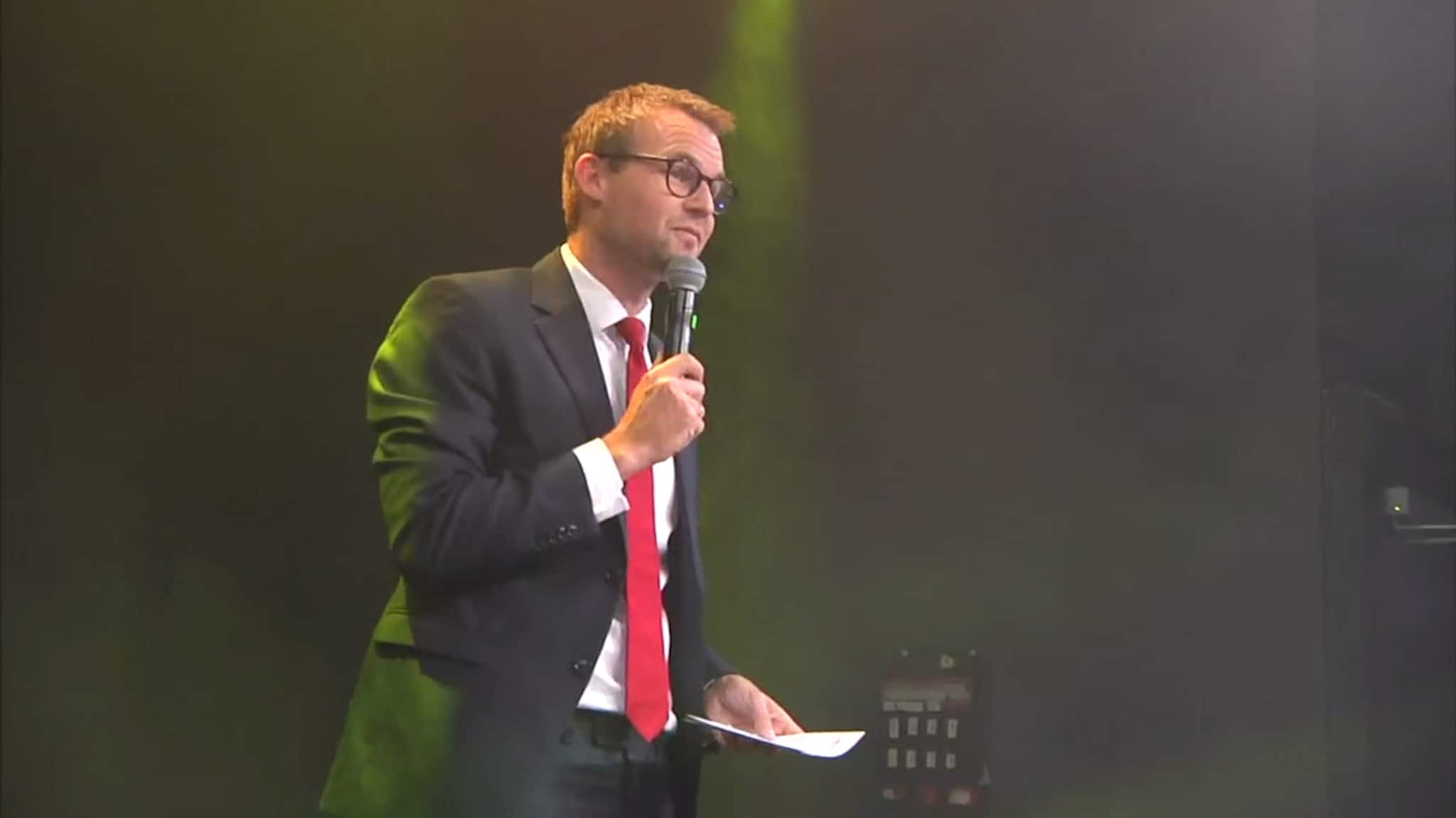 Se Ropstads tale til valgvaken