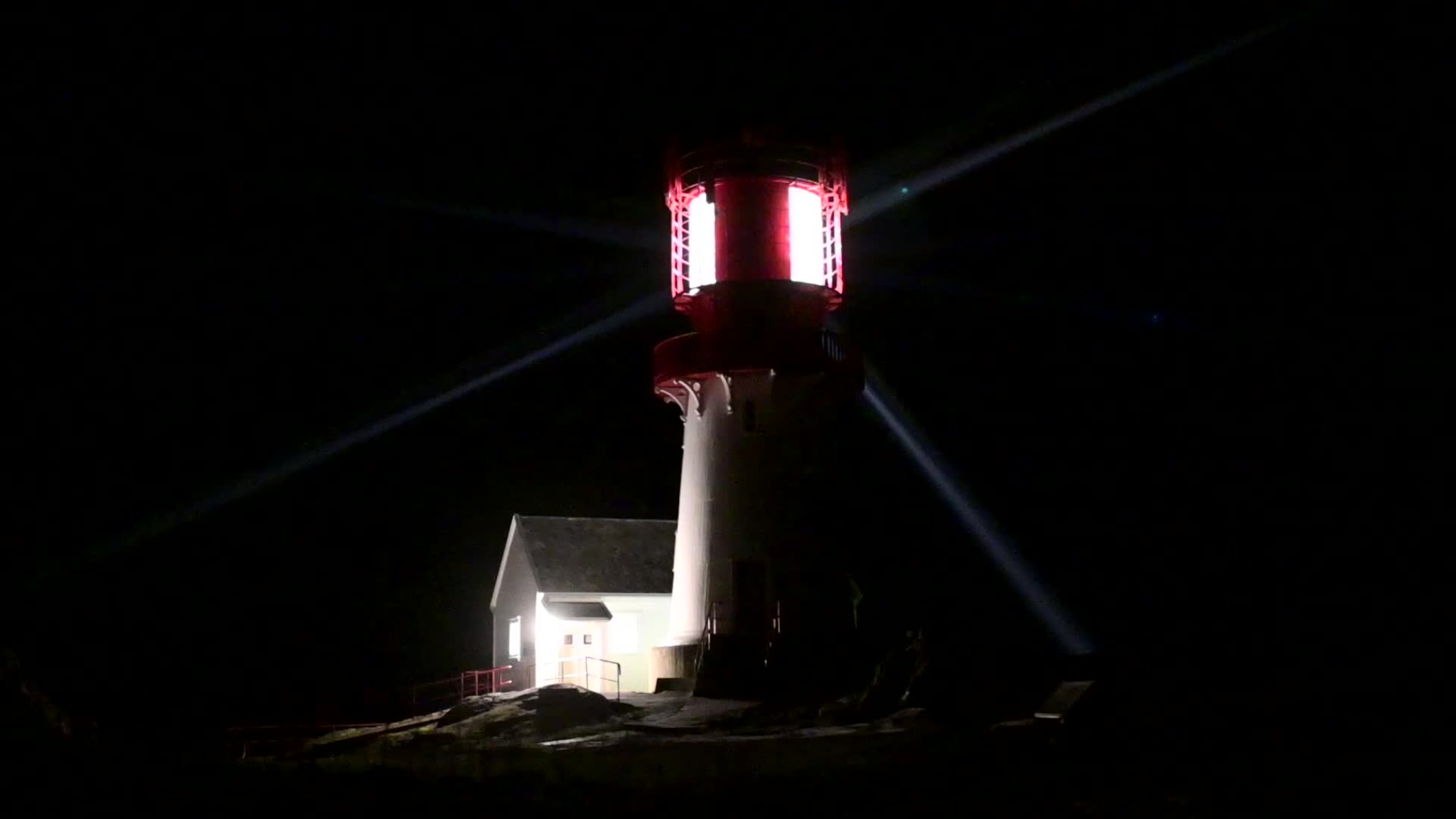 Lindesnes Fyr by night