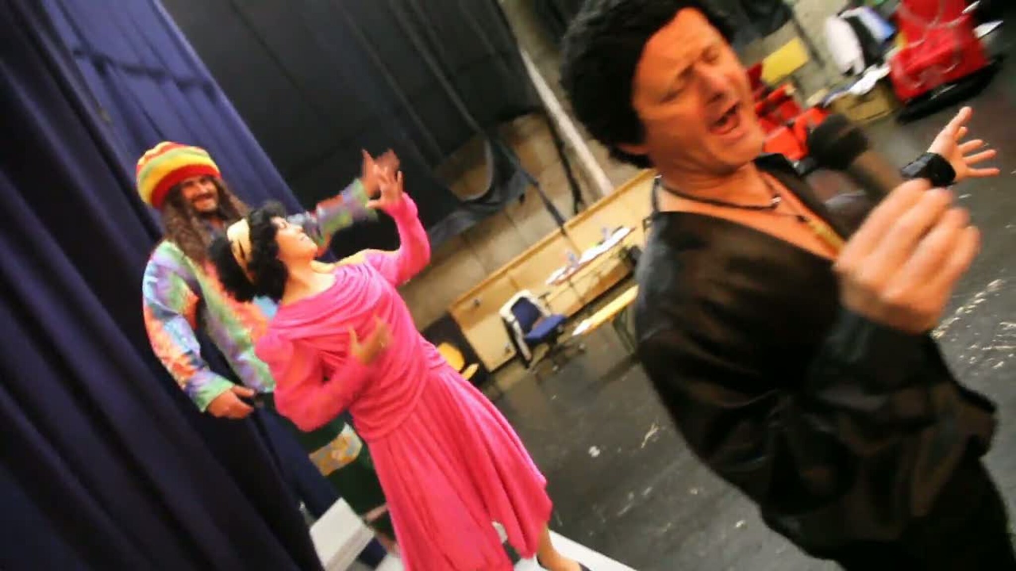 Video fra prøvene på Sommerrevyen