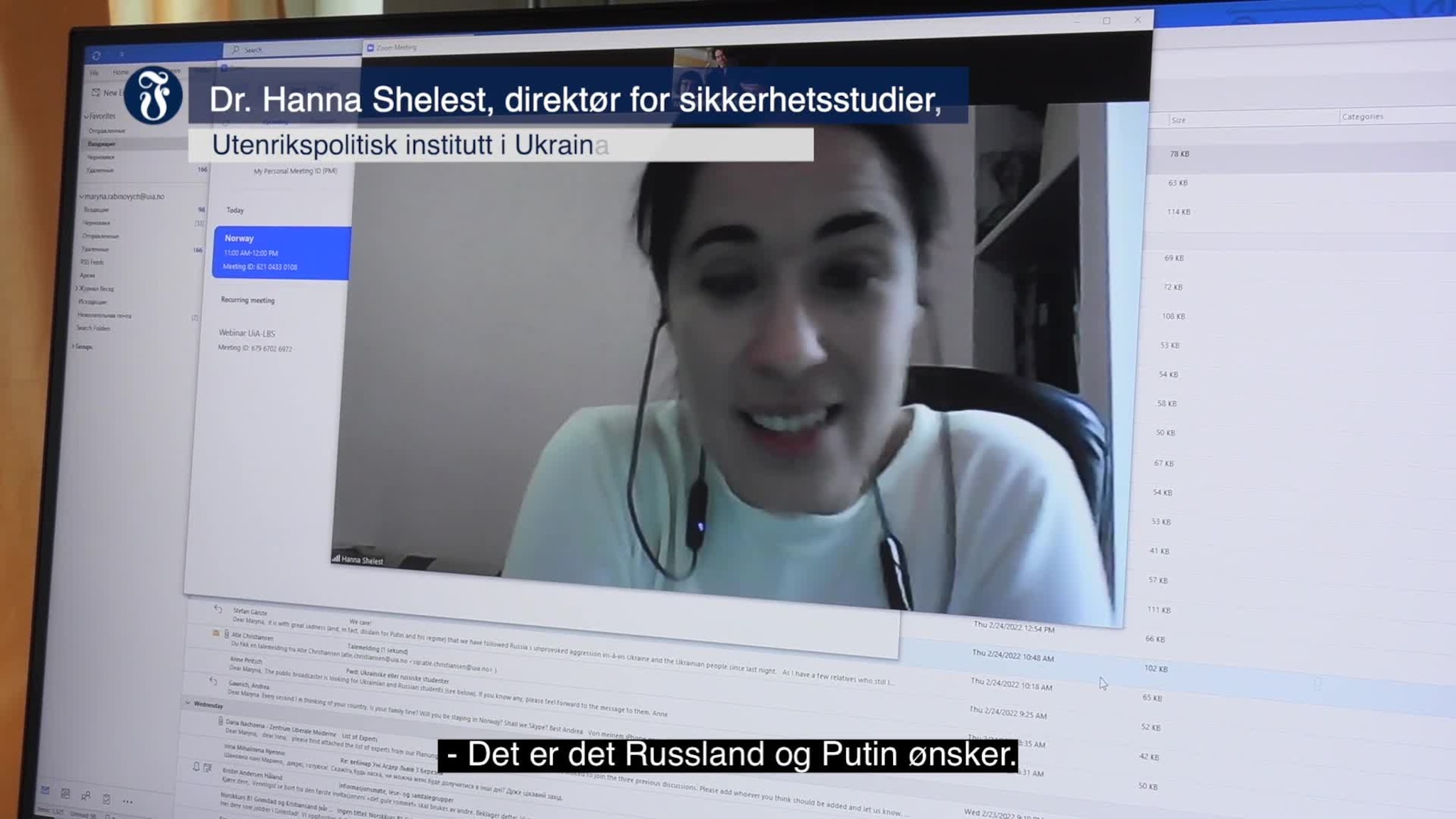 Ukraina_Hanna Shelest_videointervju