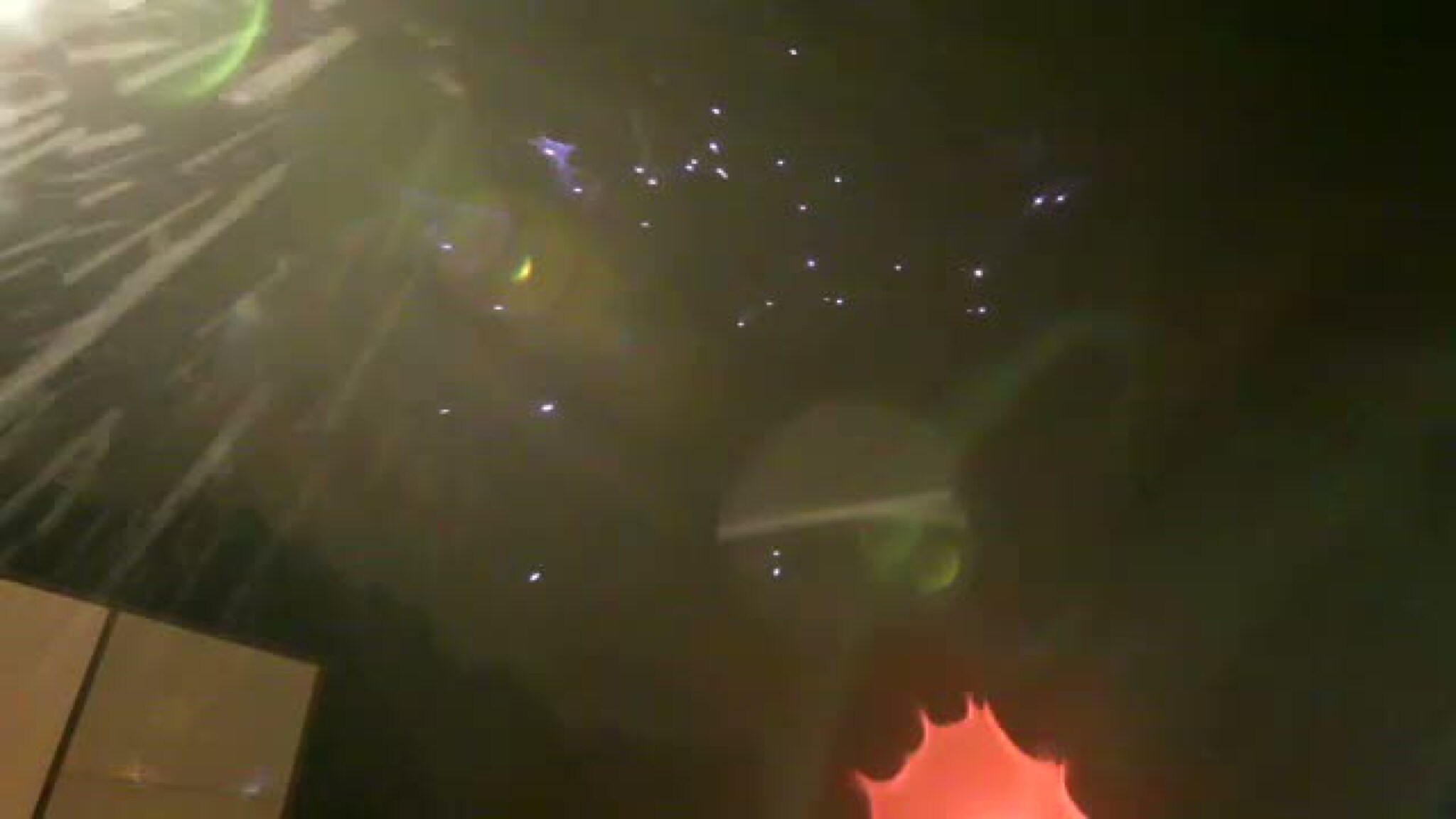 Vått under fyrverkerioppskyting på Mjåvann