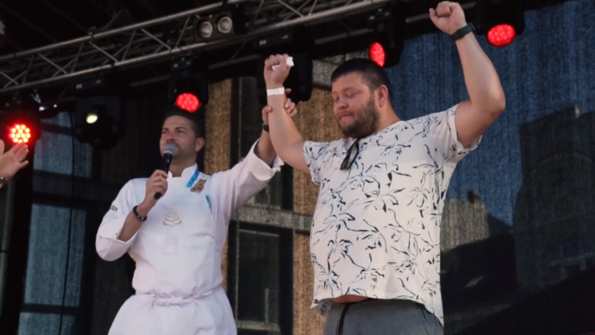 Sørlandets Matfestival 2019 - Chilikonkurranse med Chili Klaus på Øvre Torv