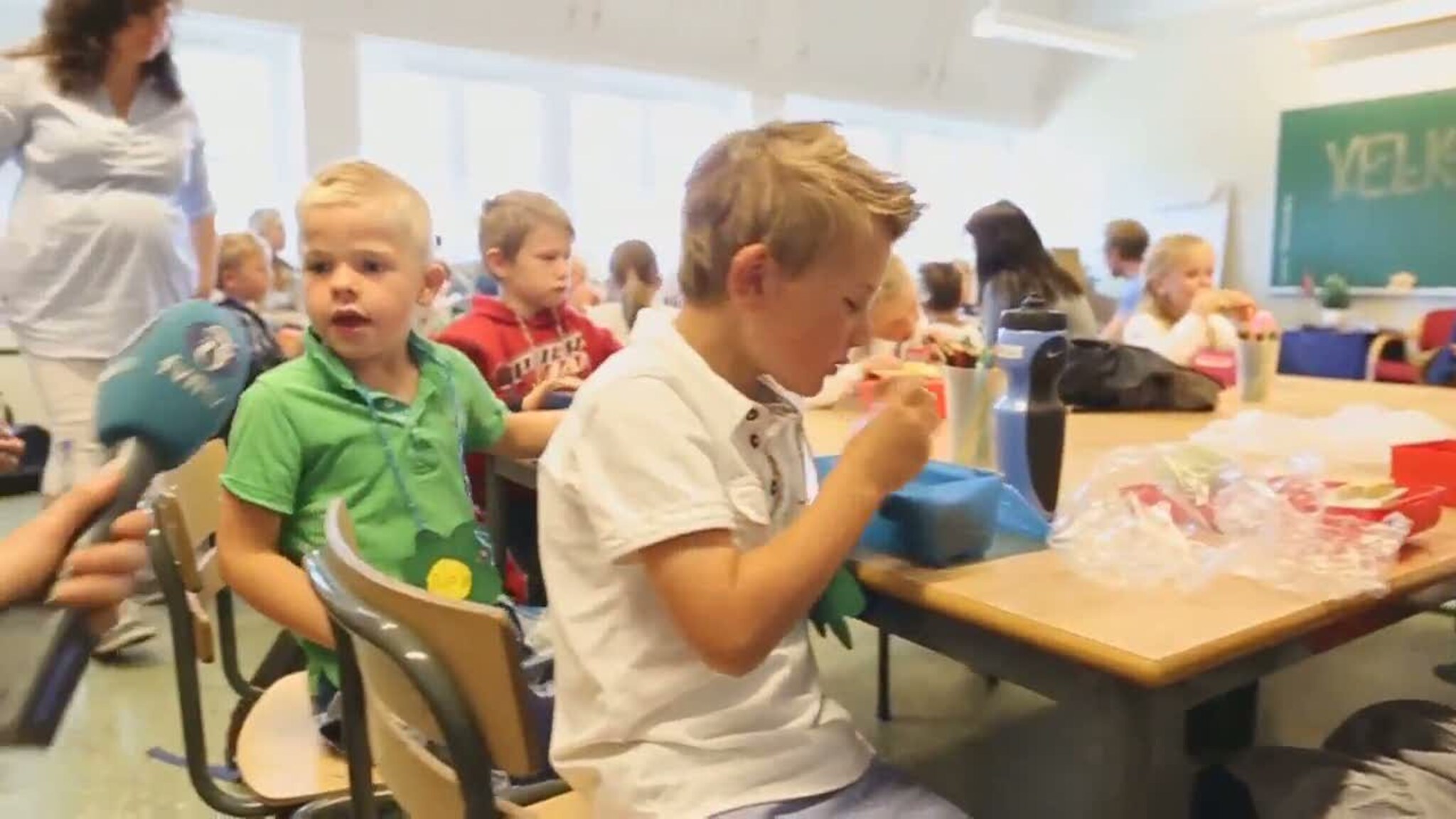 Første dag i første klasse