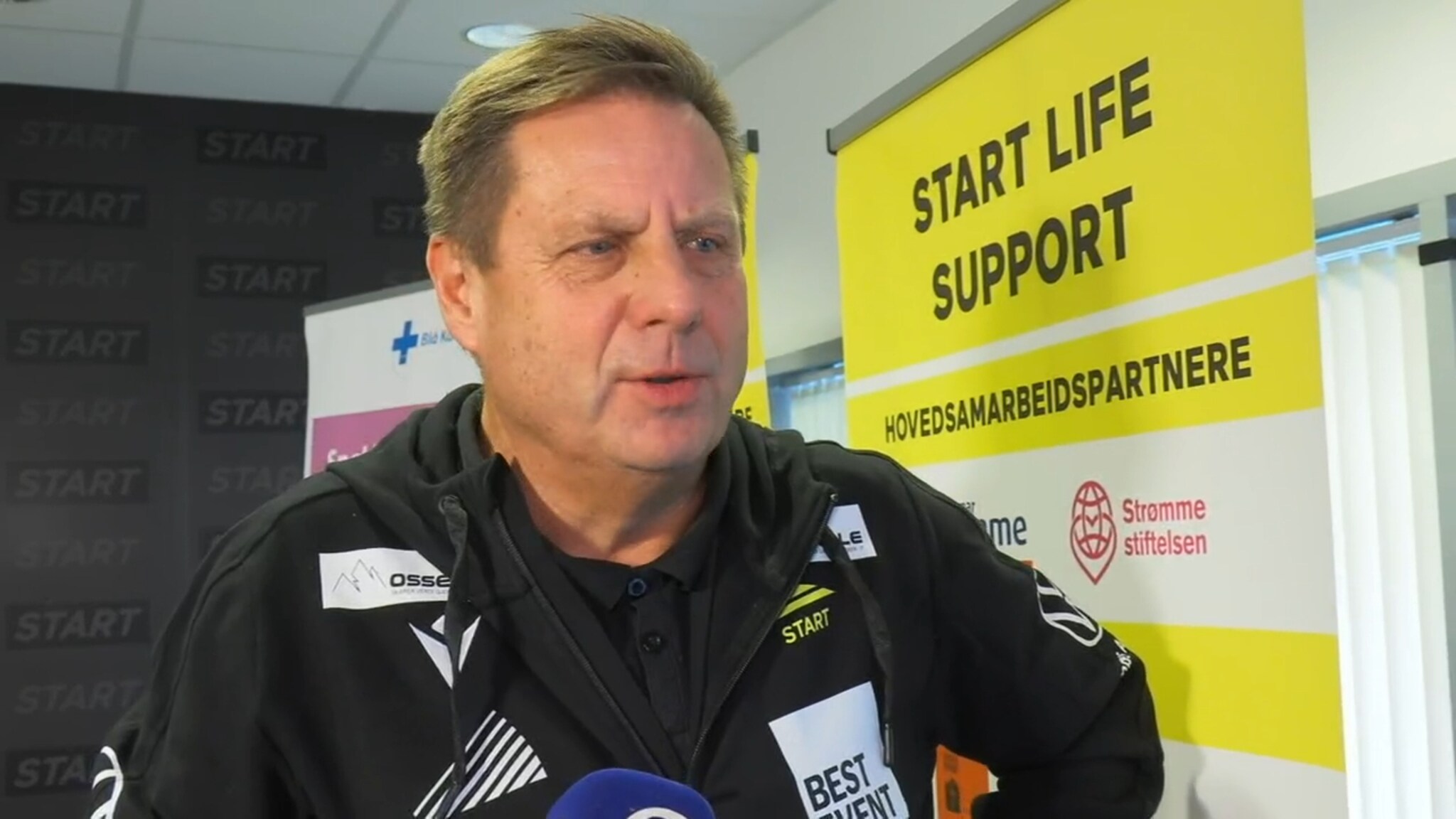 Marcussen om sportslig leder i Start