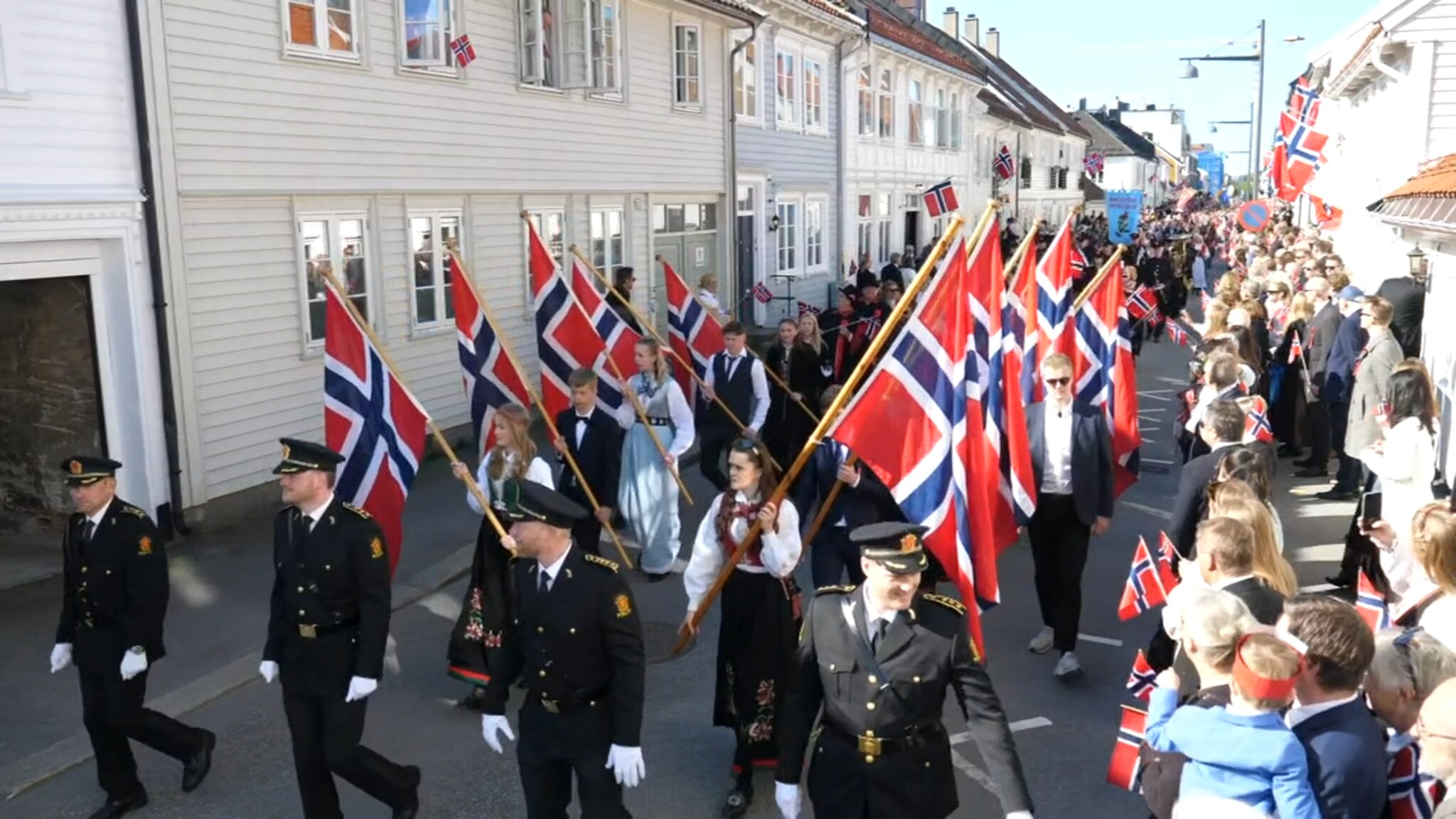 Se skoletoget i Kristiansand 2023